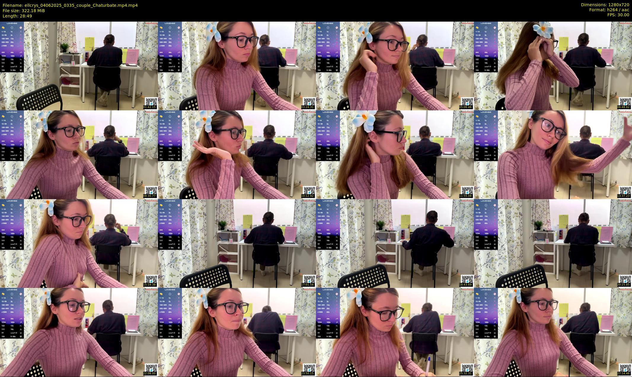 ellcrys — 29 minute Chaturbate couple cam show recording, 720p, Jun 4, 2025