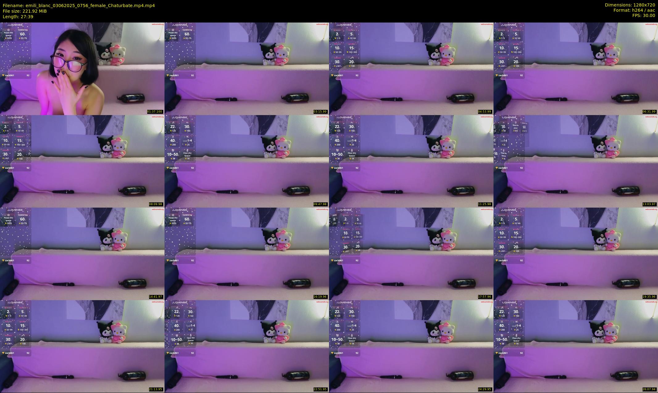 emili_blanc — 28 minute Chaturbate female cam show recording, 720p, Jun 3, 2025