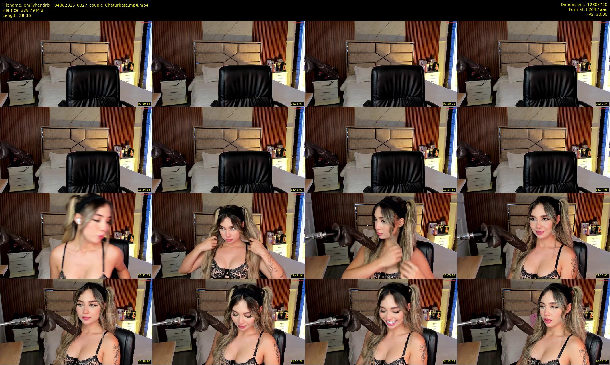 emilyhendrix_ — 39 minute Chaturbate couple cam show recording, 720p, Jun 4, 2025