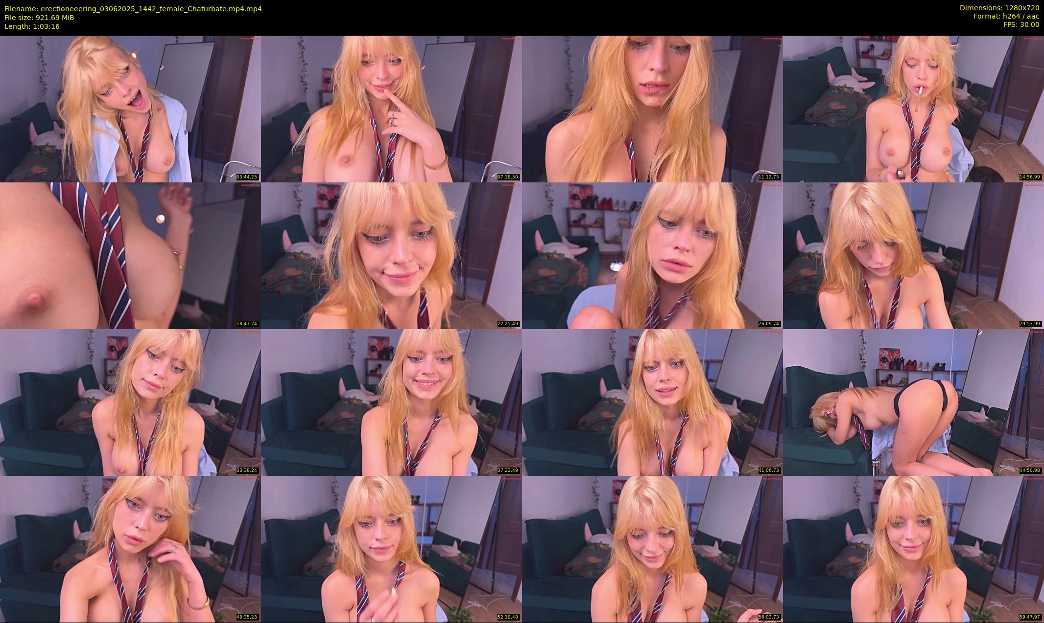 erectioneeering — 64 minute Chaturbate female cam show recording, 720p, Jun 3, 2025