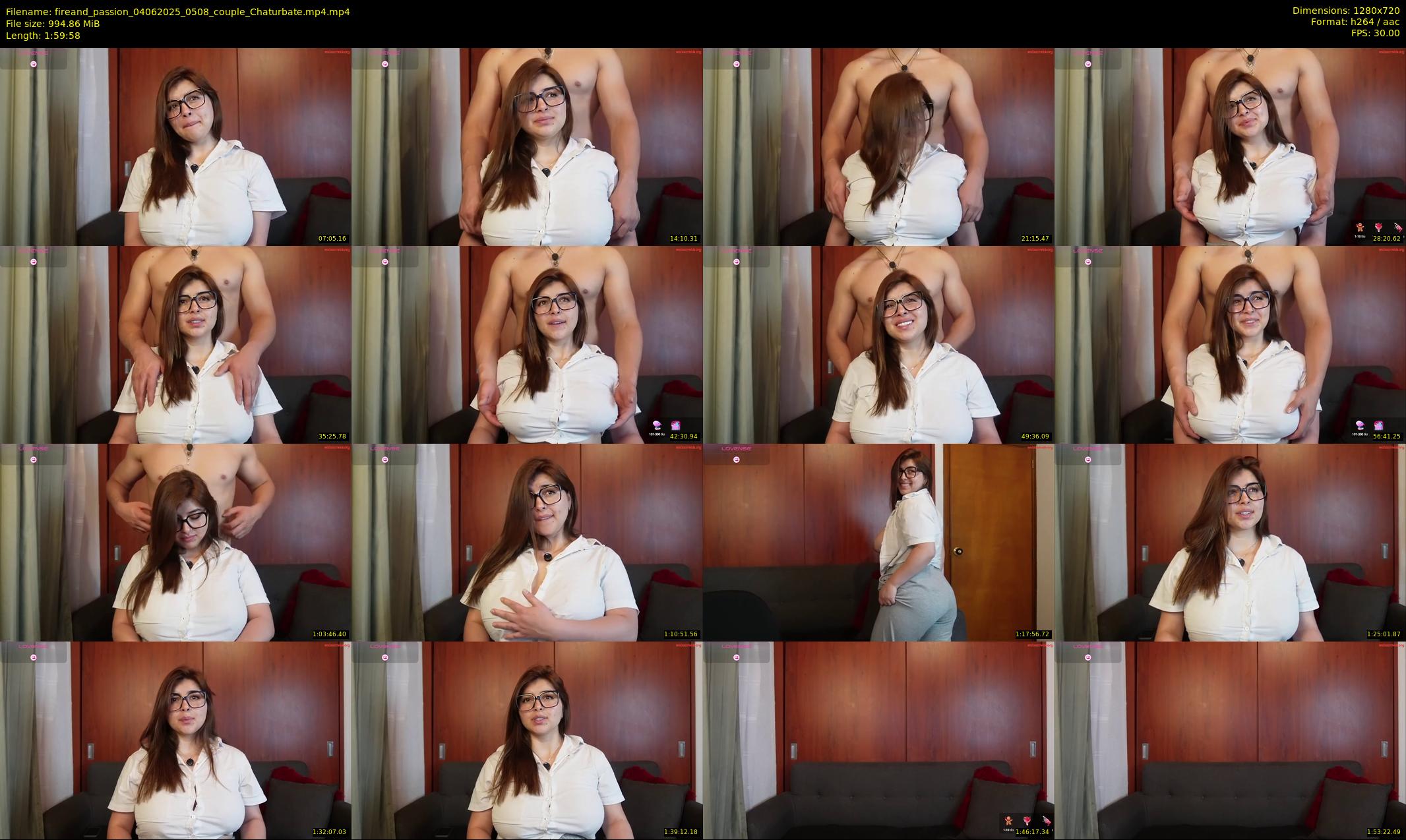 fireand_passion — 120 minute Chaturbate couple cam show recording, 720p, Jun 4, 2025