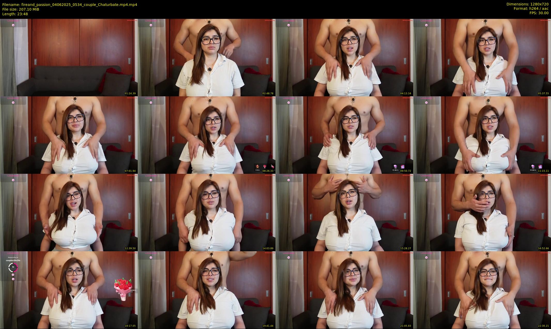 fireand_passion — 24 minute Chaturbate couple cam show recording, 720p, Jun 4, 2025
