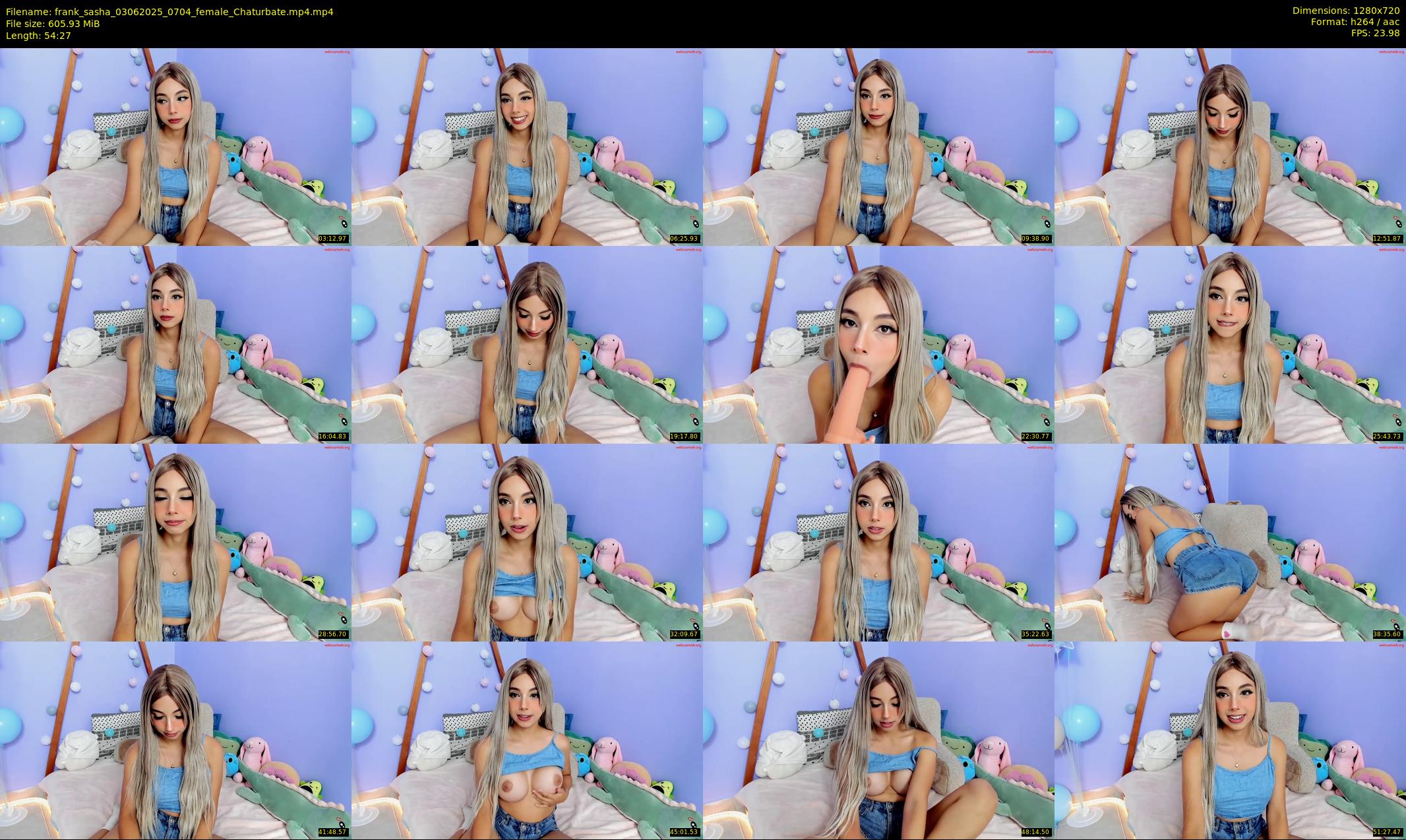frank_sasha — 55 minute Chaturbate couple cam show recording, 720p, Jun 3, 2025