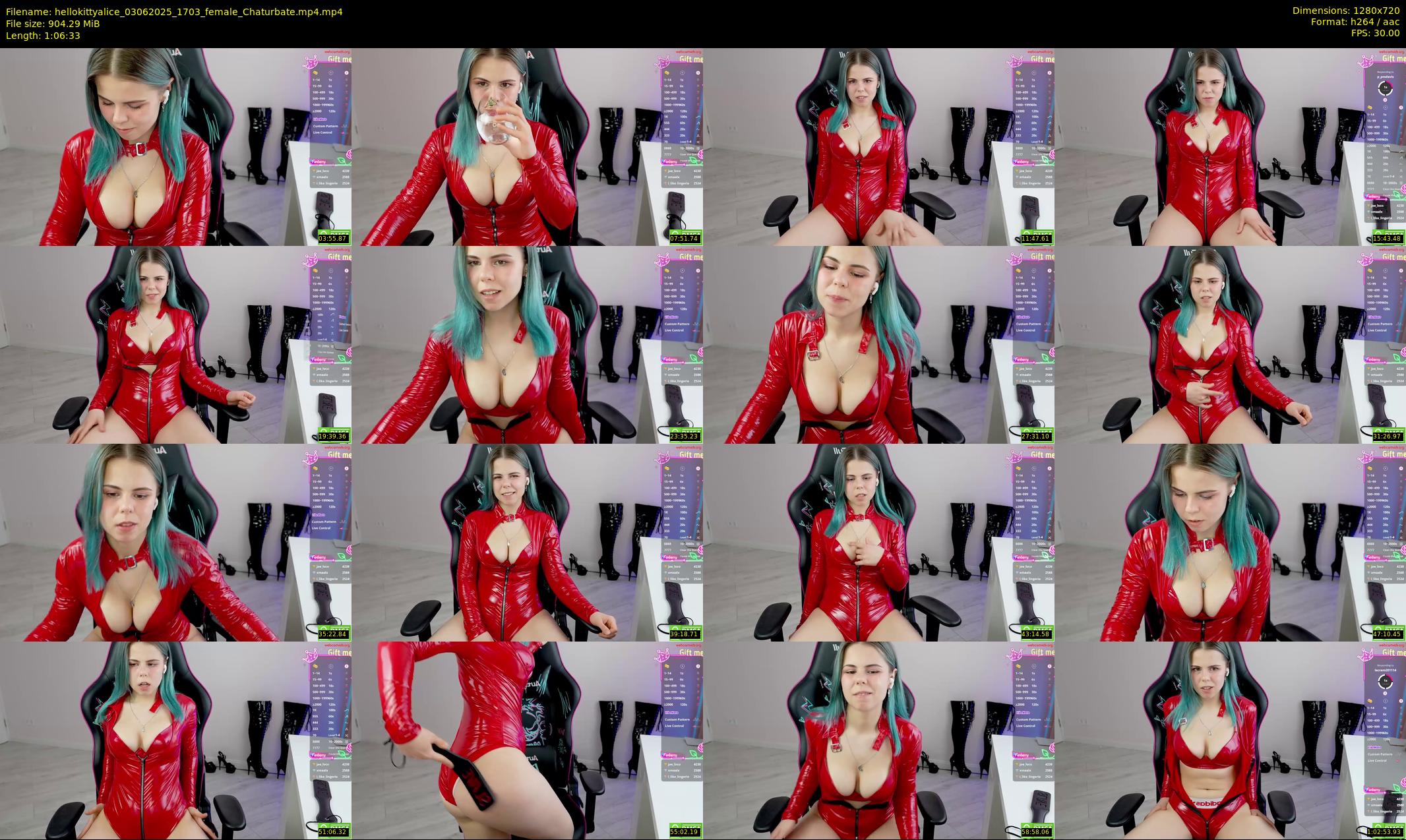 hellokittyalice — 67 minute Chaturbate female cam show recording, 720p, Jun 3, 2025