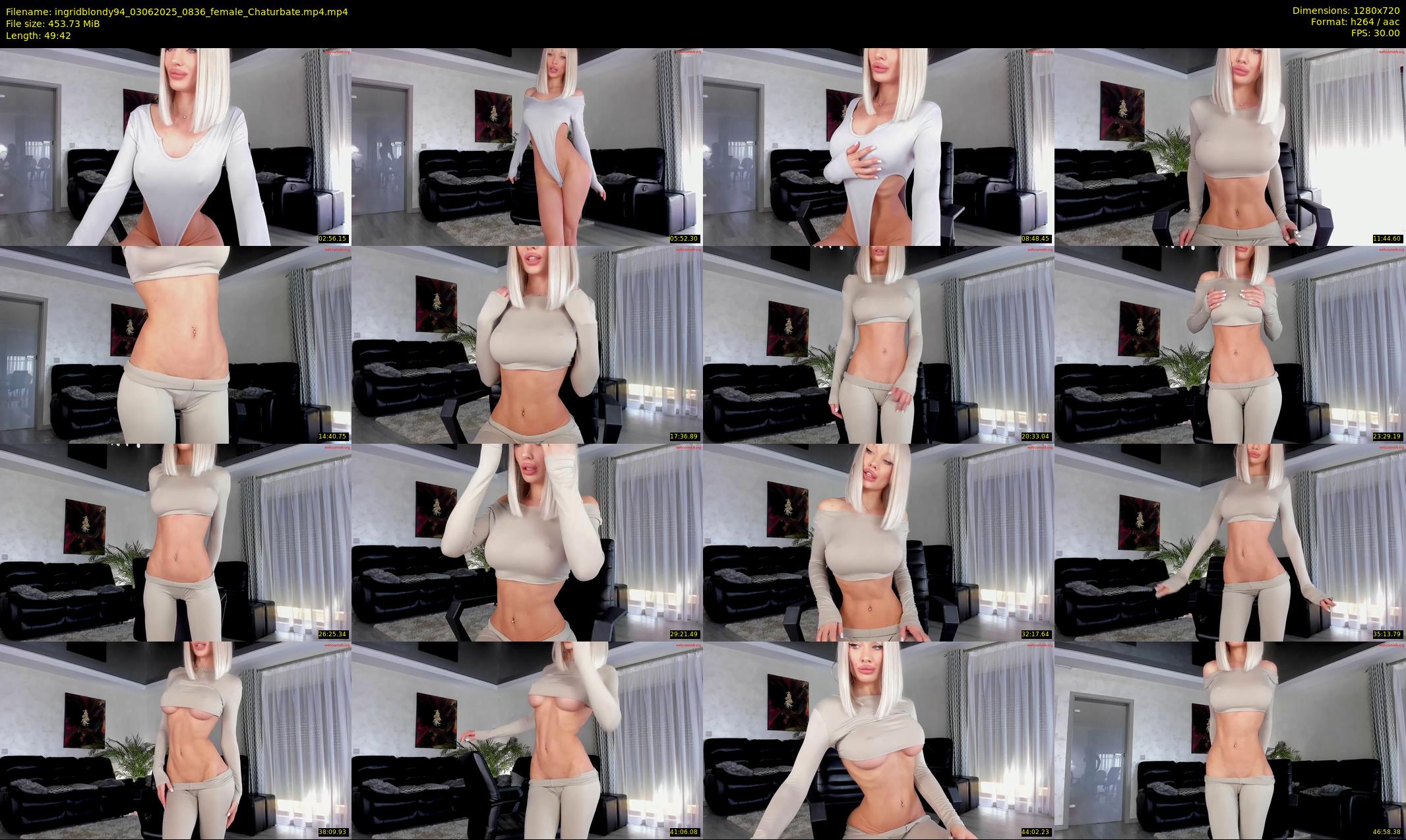 ingridblondy94 — 50 minute Chaturbate female cam show recording, 720p, Jun 3, 2025