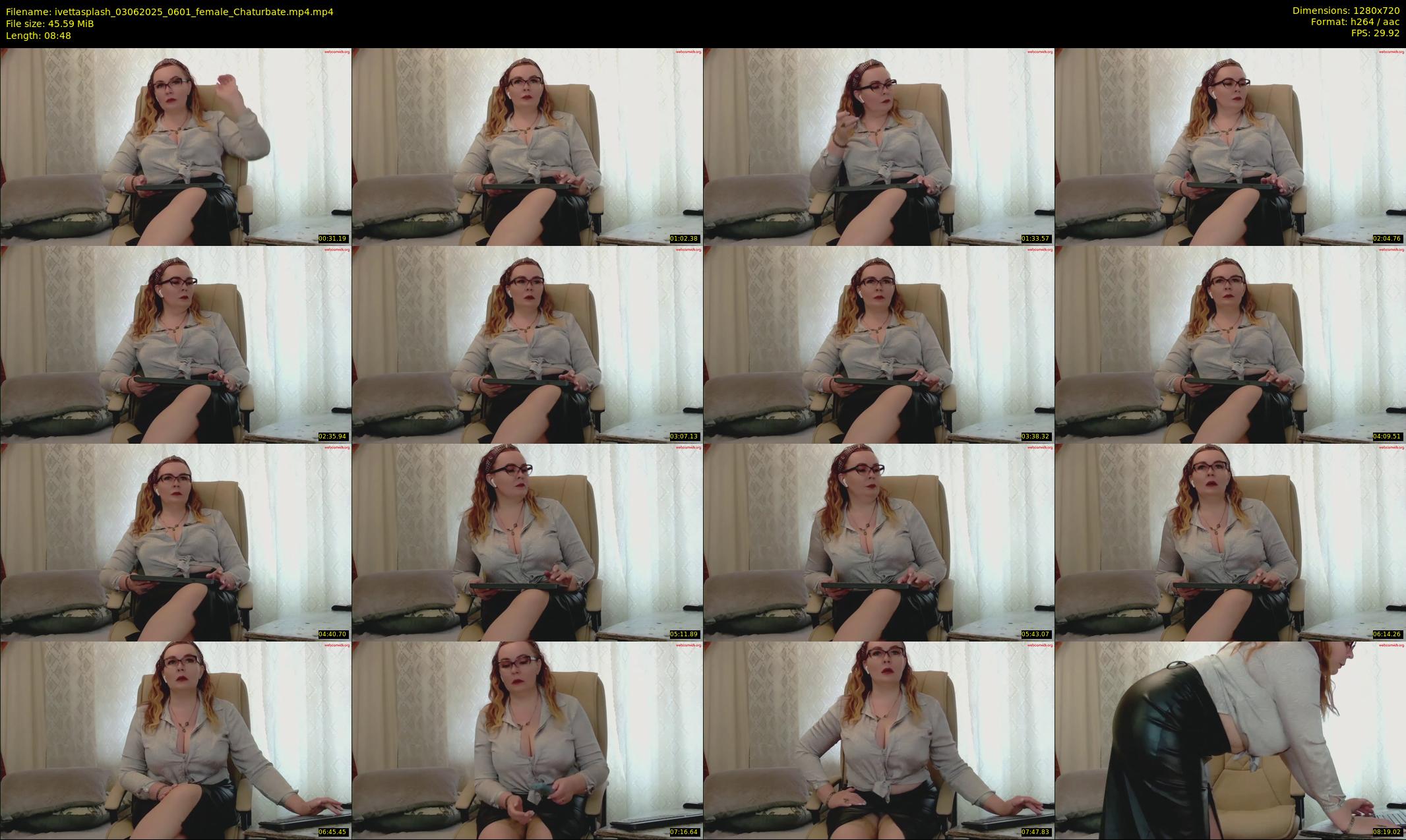 ivettasplash — 9 minute Chaturbate female cam show recording, 720p, Jun 3, 2025