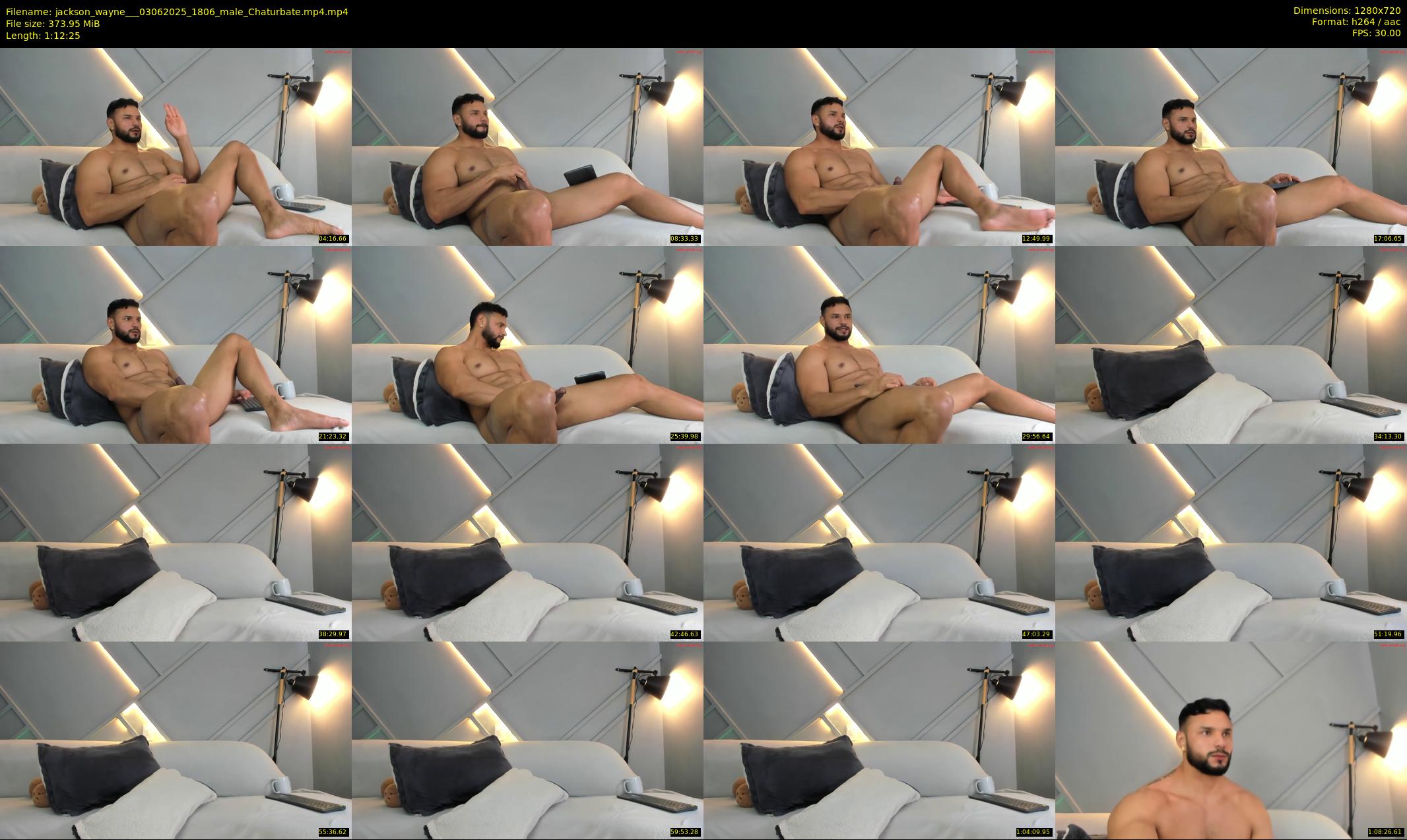 jackson_wayne__ — 73 minute Chaturbate male cam show recording, 720p, Jun 3, 2025