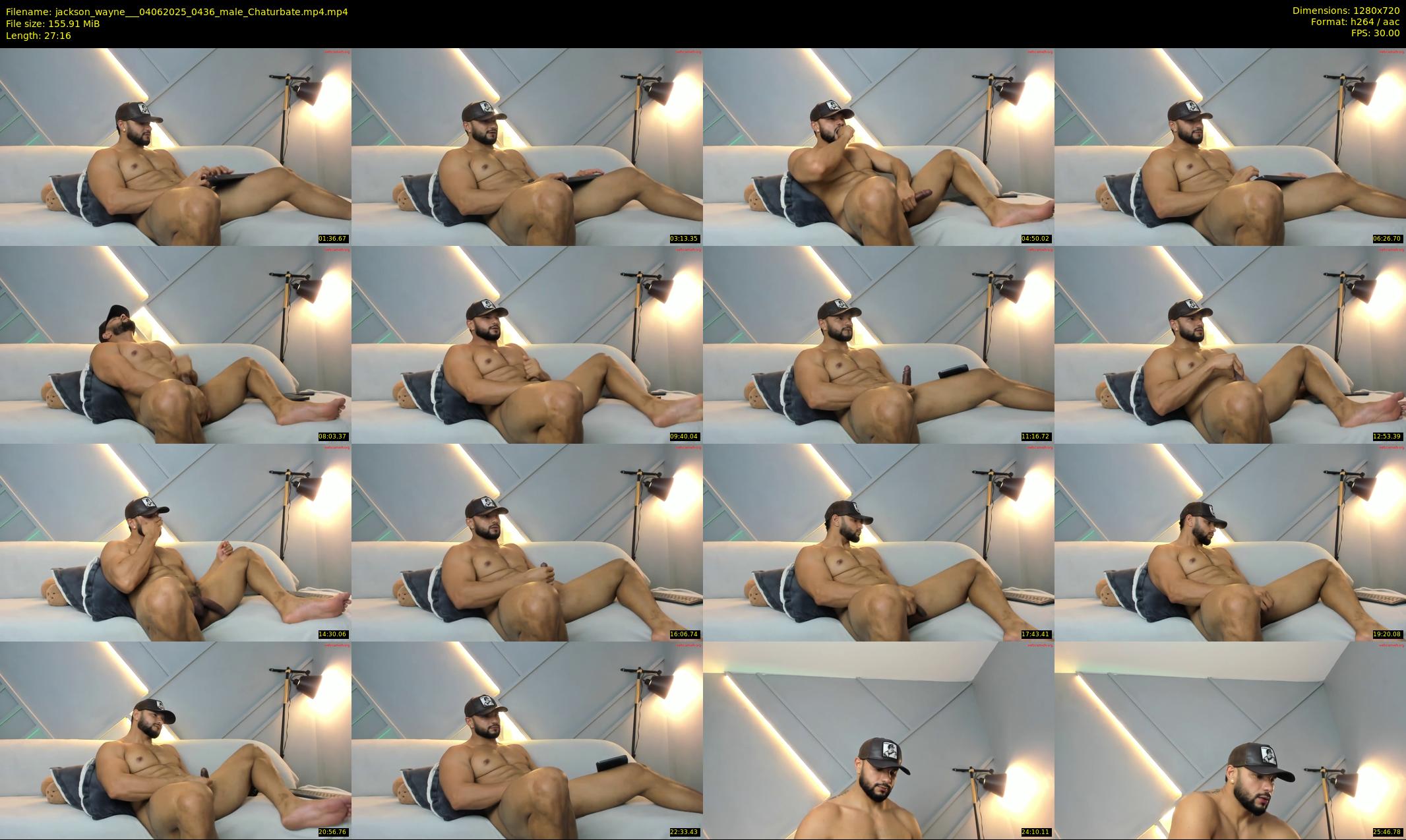 jackson_wayne__ — 28 minute Chaturbate male cam show recording, 720p, Jun 4, 2025