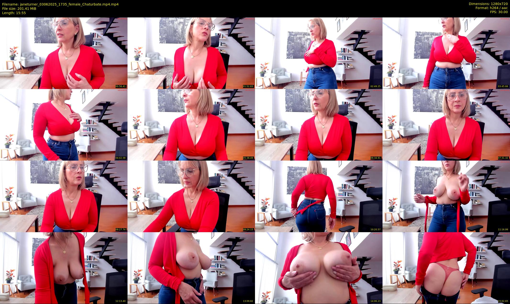 janeturner — 16 minute Chaturbate female cam show recording, 720p, Jun 3, 2025