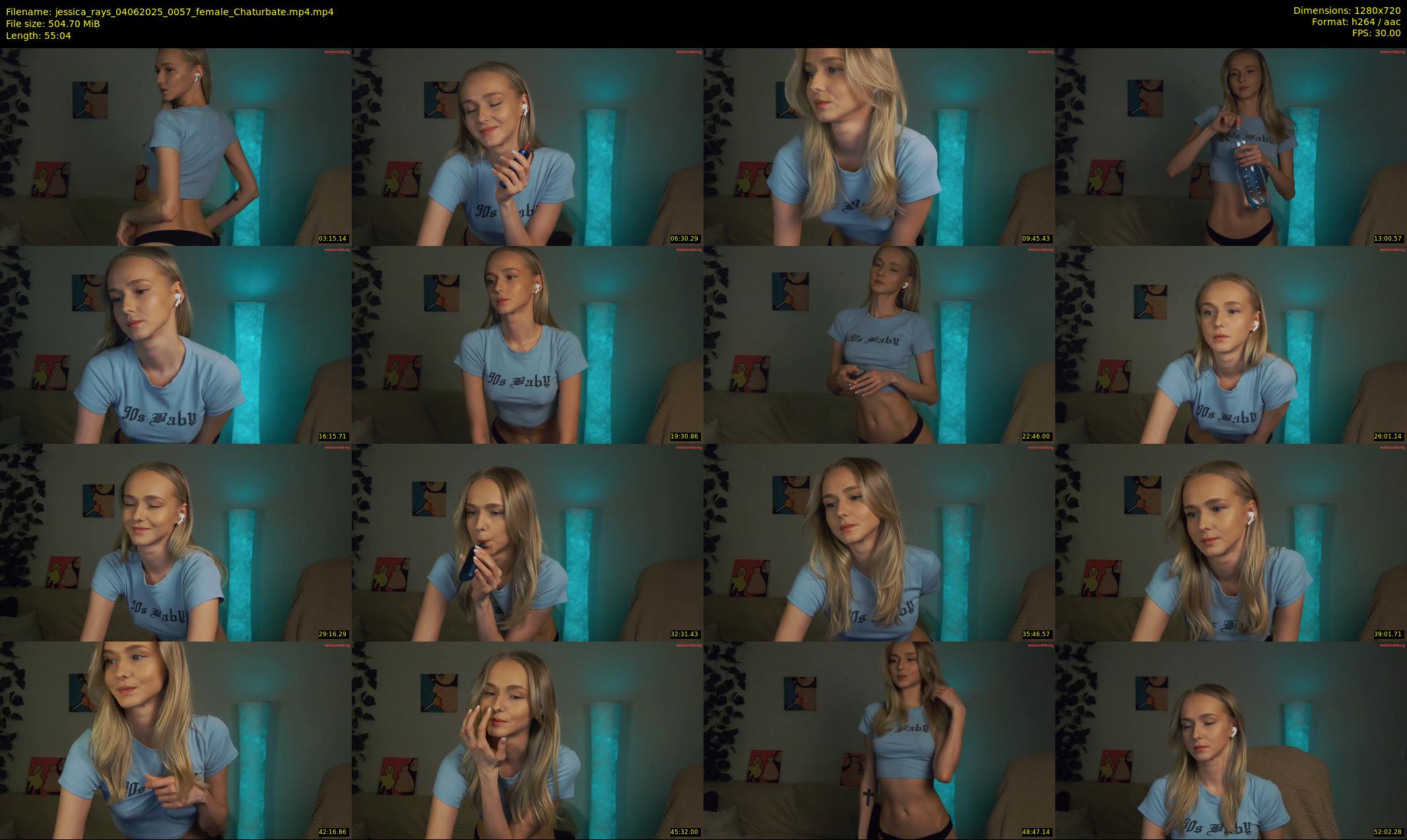jessica_rays — 56 minute Chaturbate couple cam show recording, 720p, Jun 4, 2025