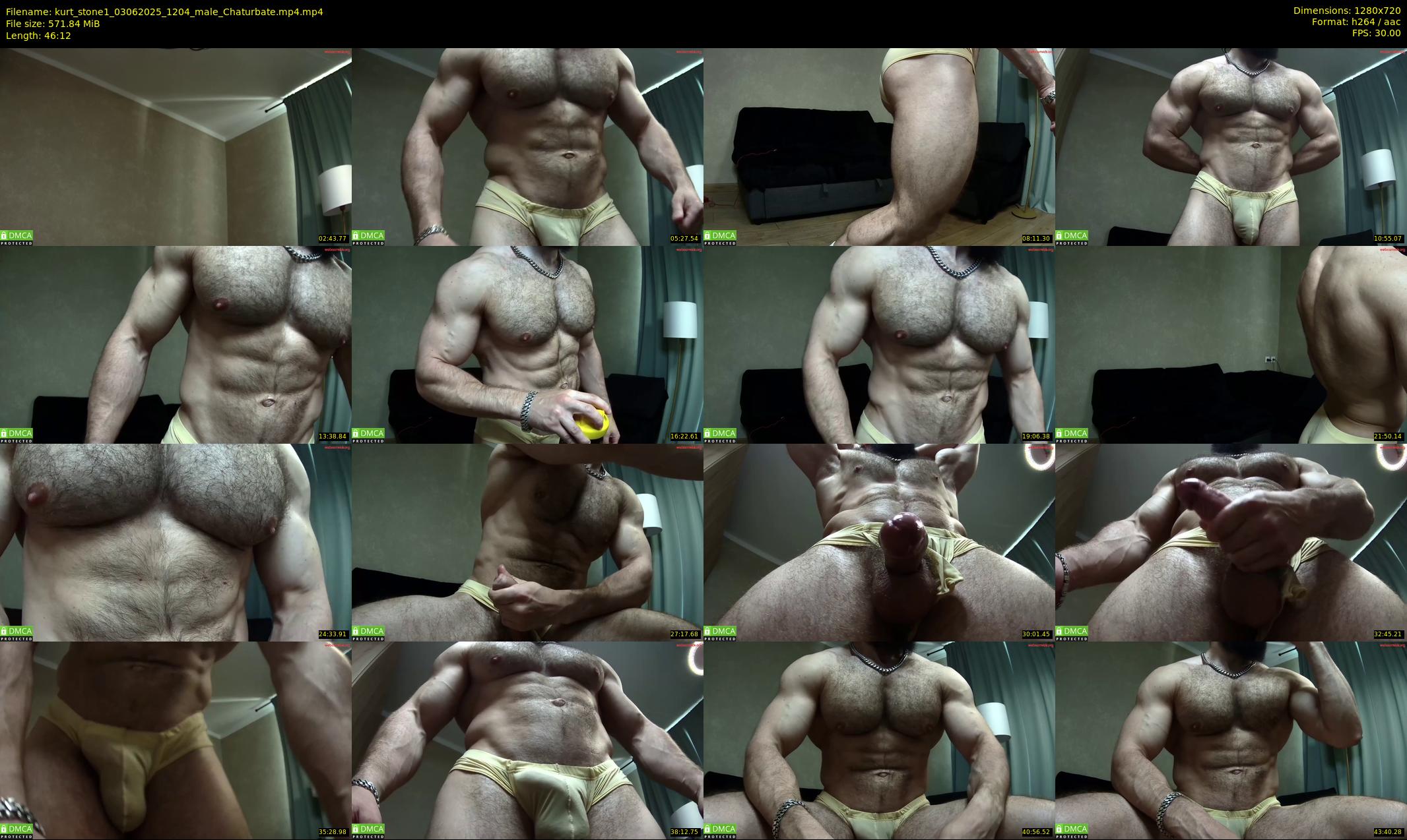 kurt_stone1 — 47 minute Chaturbate male cam show recording, 720p, Jun 3, 2025