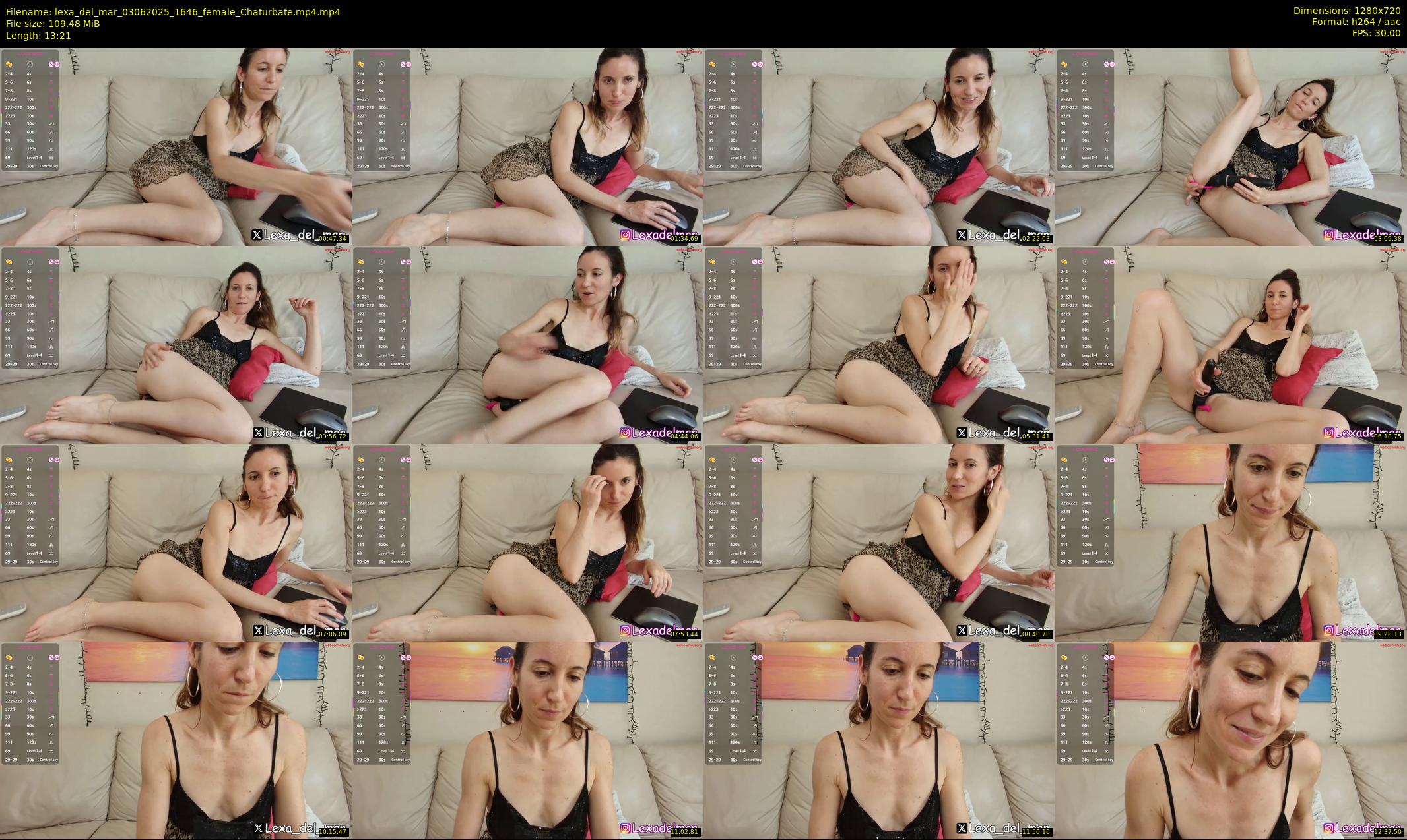 lexa_del_mar — 14 minute Chaturbate female cam show recording, 720p, Jun 3, 2025