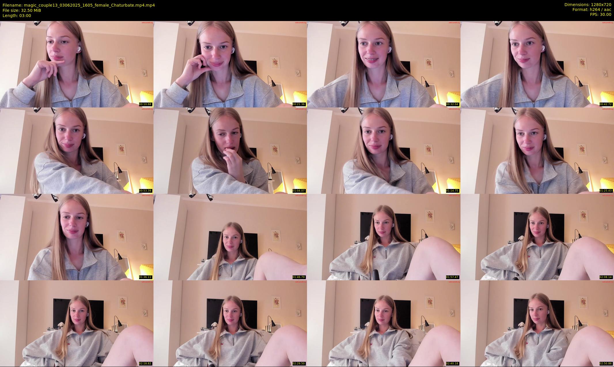 magic_couple13 — 3 minute Chaturbate couple cam show recording, 720p, Jun 3, 2025