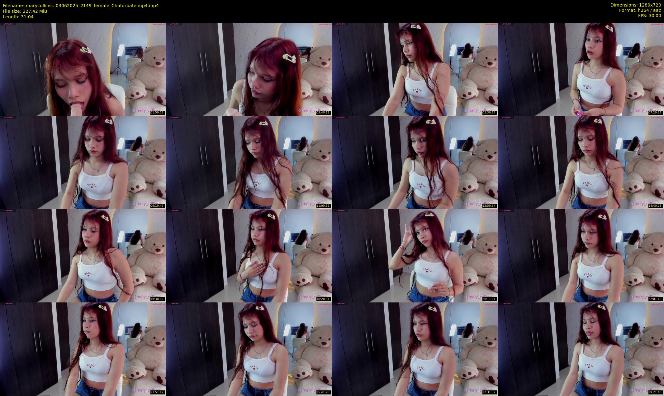 marycollinss — 32 minute Chaturbate female cam show recording, 720p, Jun 3, 2025