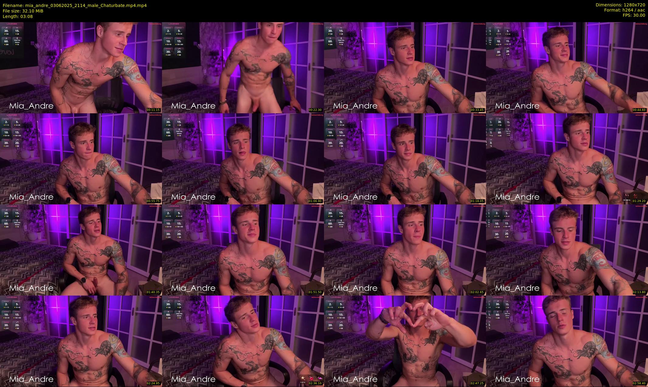 mia_andre — 4 minute Chaturbate couple cam show recording, 720p, Jun 3, 2025