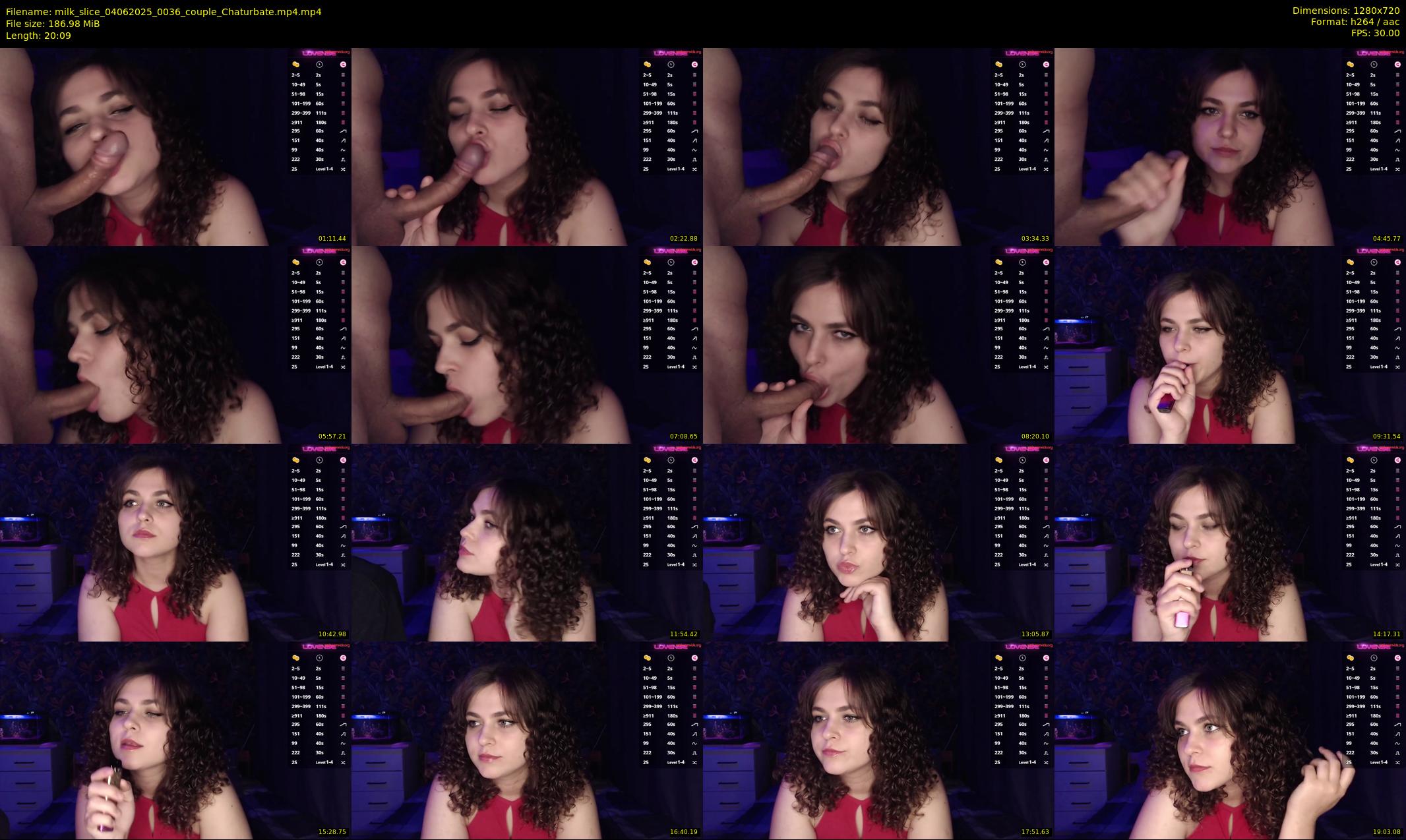 milk_slice — 21 minute Chaturbate couple cam show recording, 720p, Jun 4, 2025