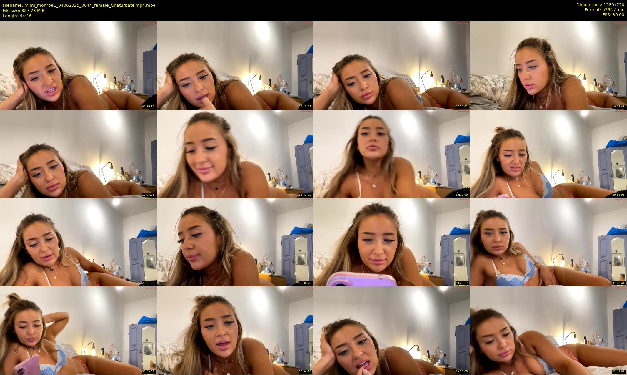 mimi_monroe1 — 45 minute Chaturbate female cam show recording, 720p, Jun 4, 2025