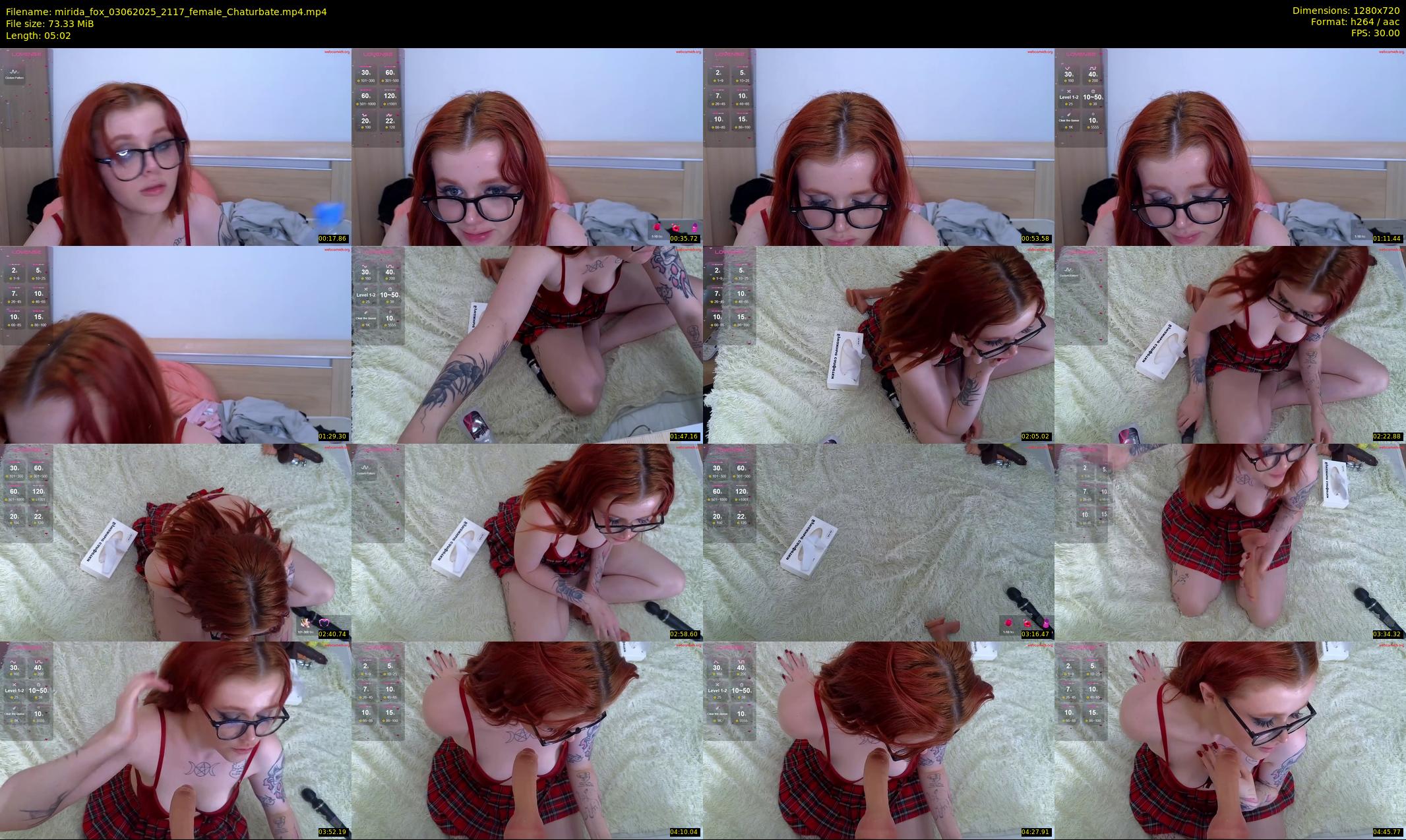 mirida_fox — 6 minute Chaturbate female cam show recording, 720p, Jun 3, 2025