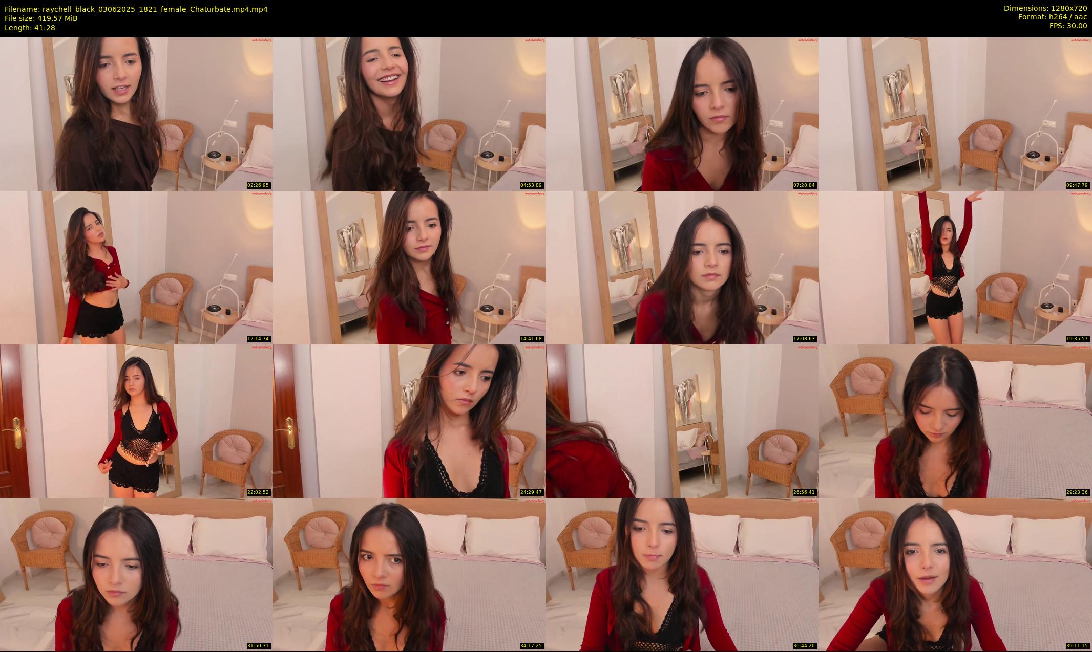 raychell_black — 42 minute Chaturbate female cam show recording, 720p, Jun 3, 2025