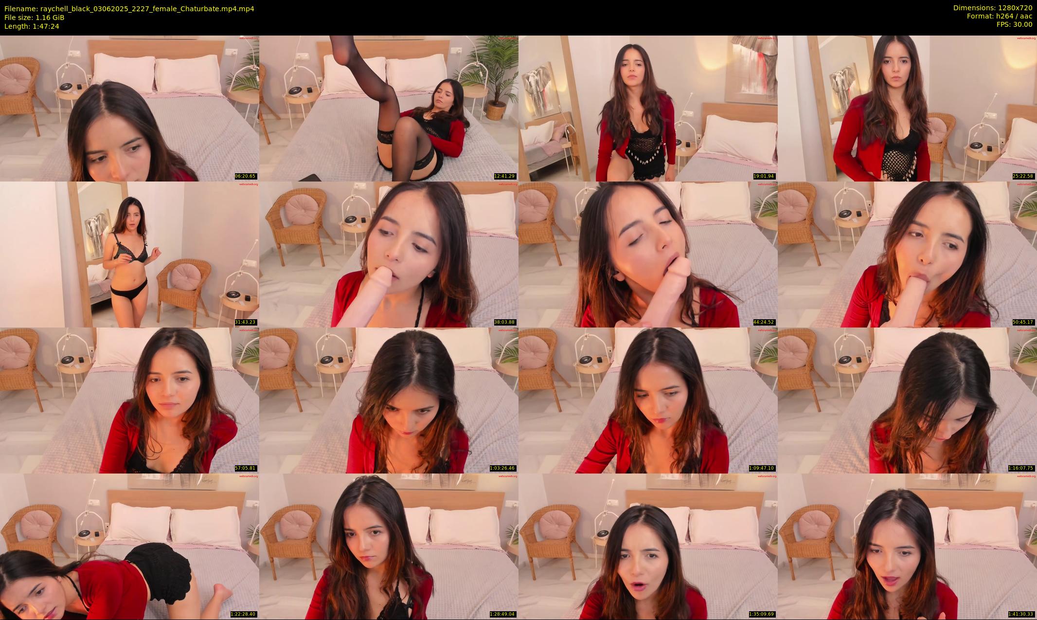raychell_black — 108 minute Chaturbate female cam show recording, 720p, Jun 3, 2025