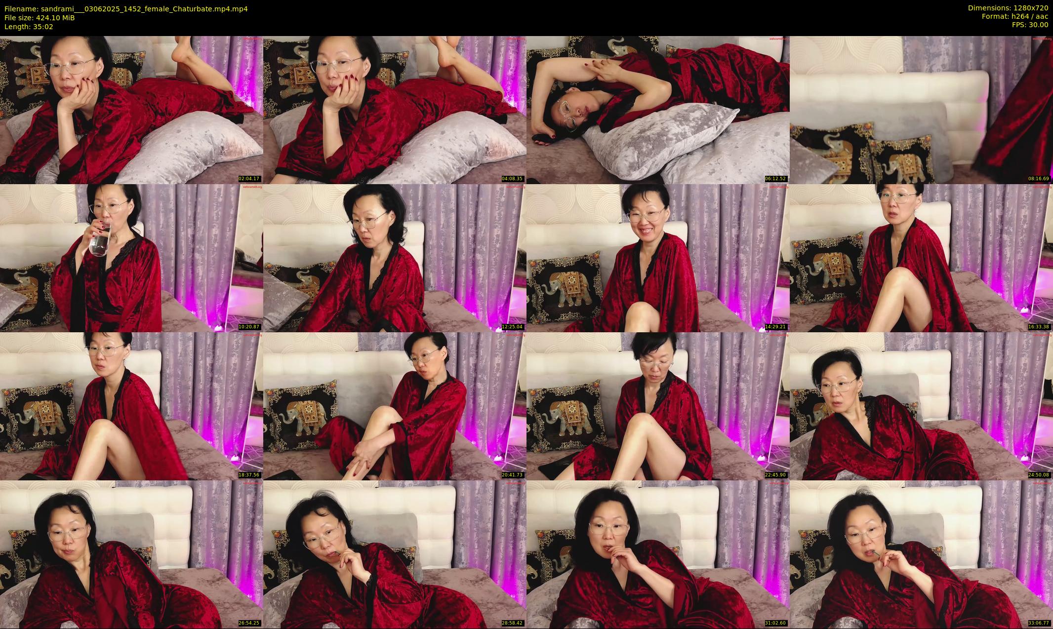 sandrami__ — 36 minute Chaturbate female cam show recording, 720p, Jun 3, 2025