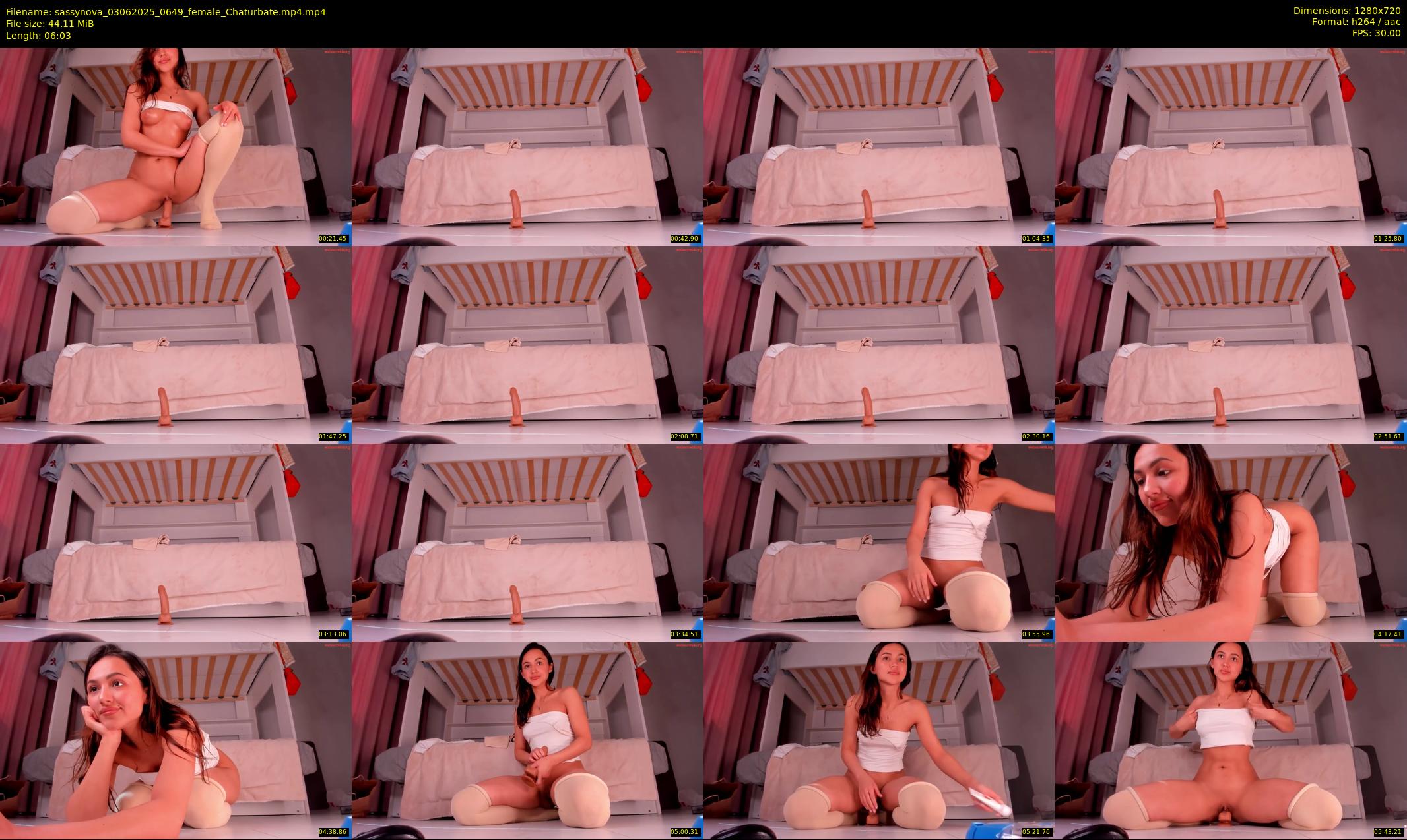 sassynova — 7 minute Chaturbate female cam show recording, 720p, Jun 3, 2025