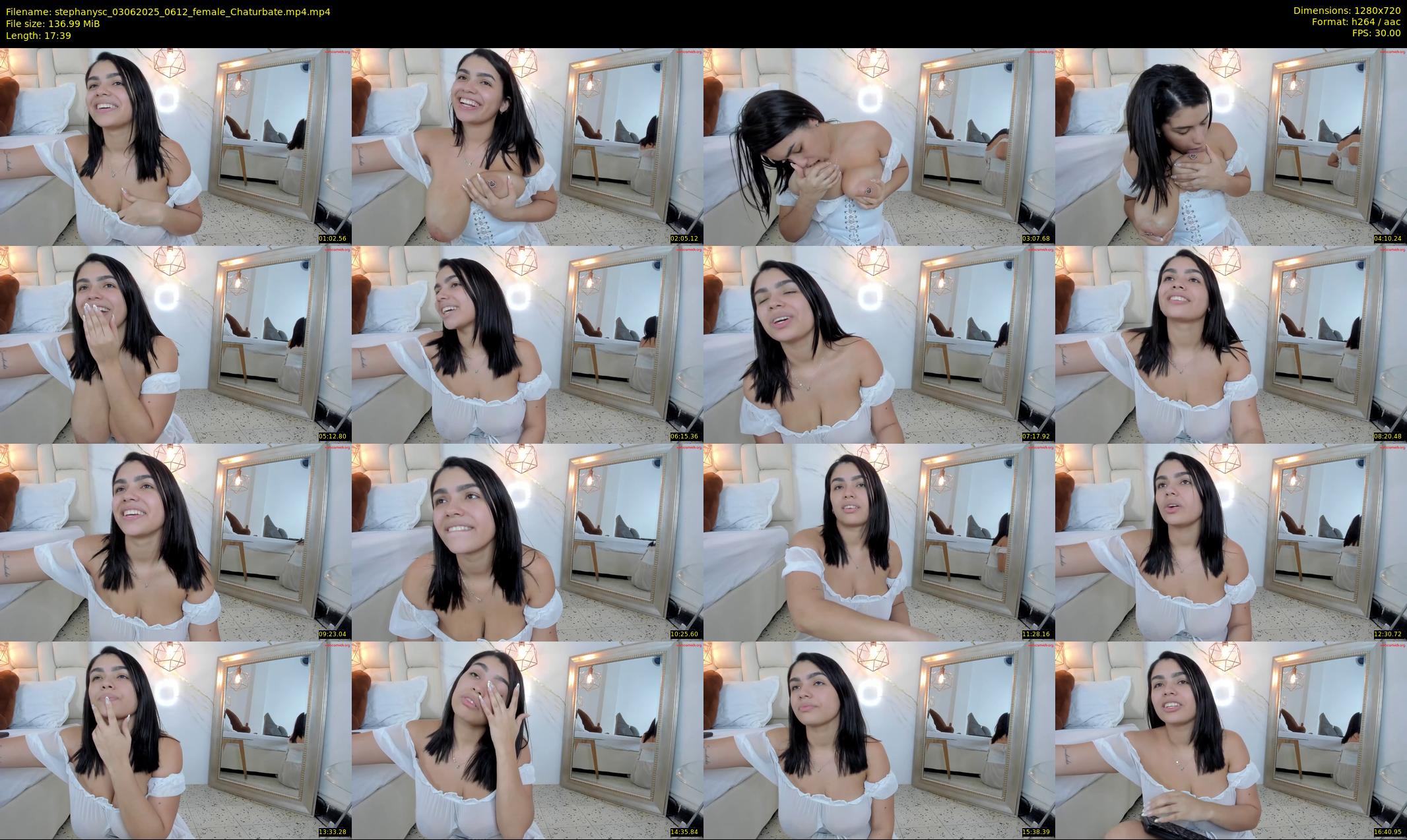 stephanysc — 18 minute Chaturbate female cam show recording, 720p, Jun 3, 2025
