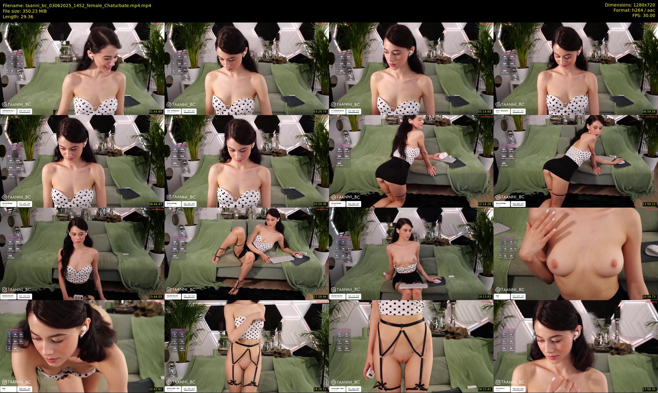 taanni_bc — 30 minute Chaturbate female cam show recording, 720p, Jun 3, 2025