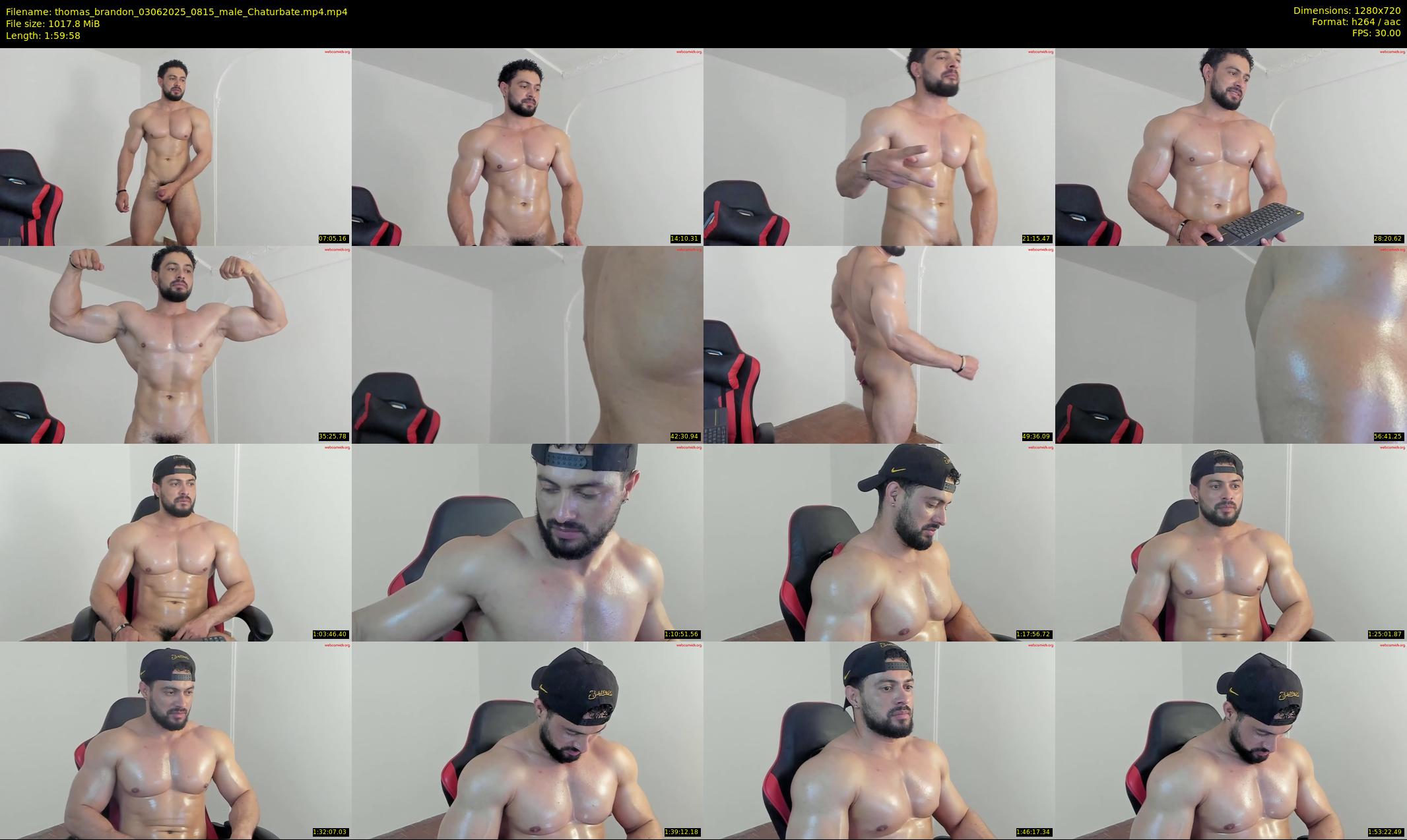 thomas_brandon — 120 minute Chaturbate male cam show recording, 720p, Jun 3, 2025