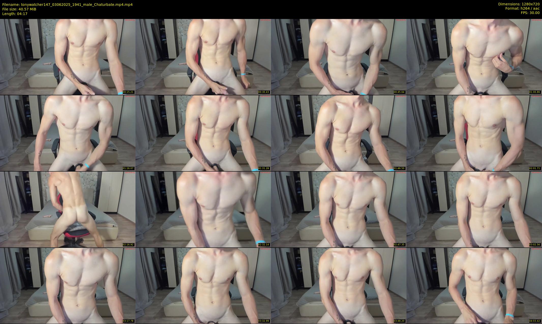tonywatcher147 — 5 minute Chaturbate male cam show recording, 720p, Jun 3, 2025