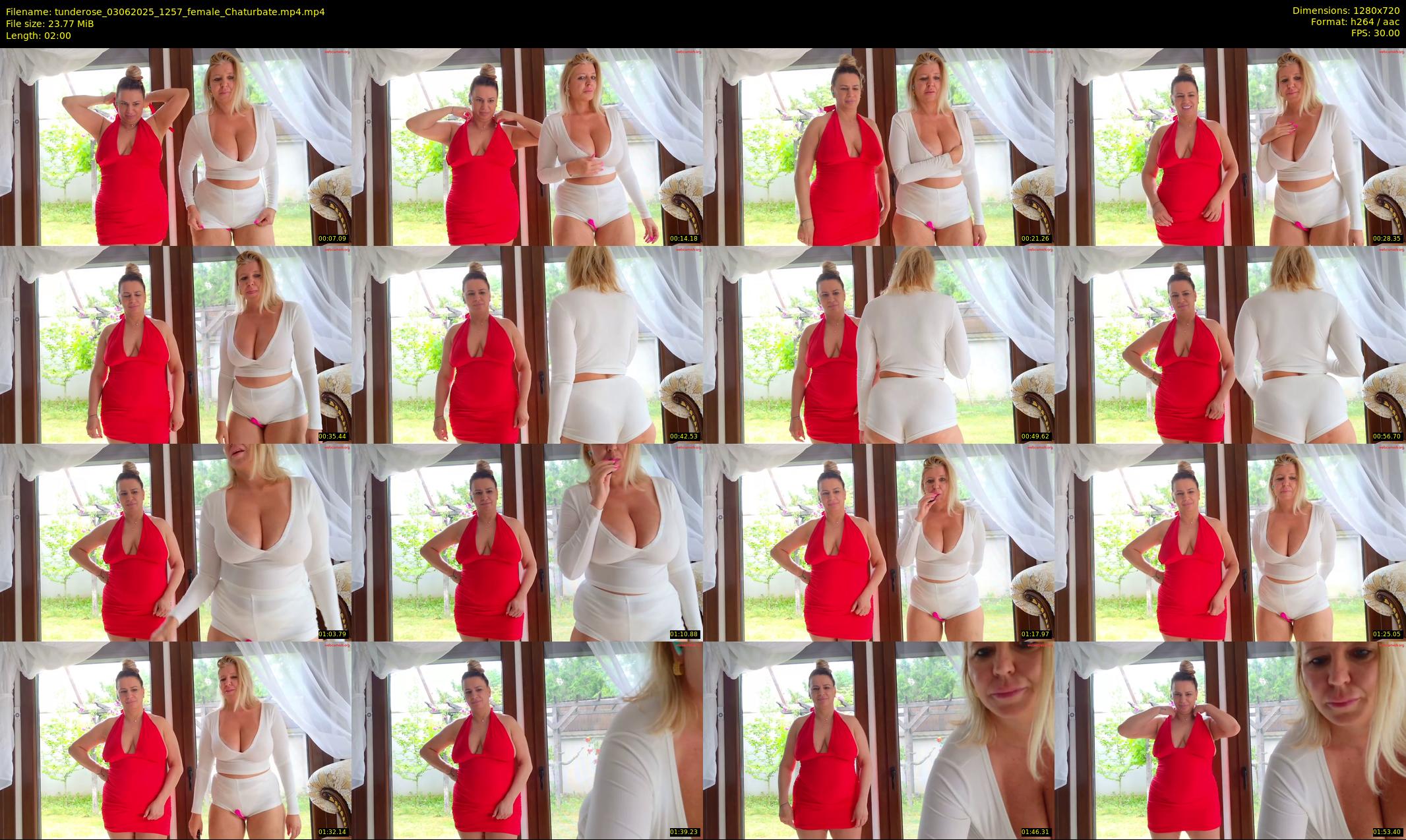 tunderose — 2 minute Chaturbate female cam show recording, 720p, Jun 3, 2025