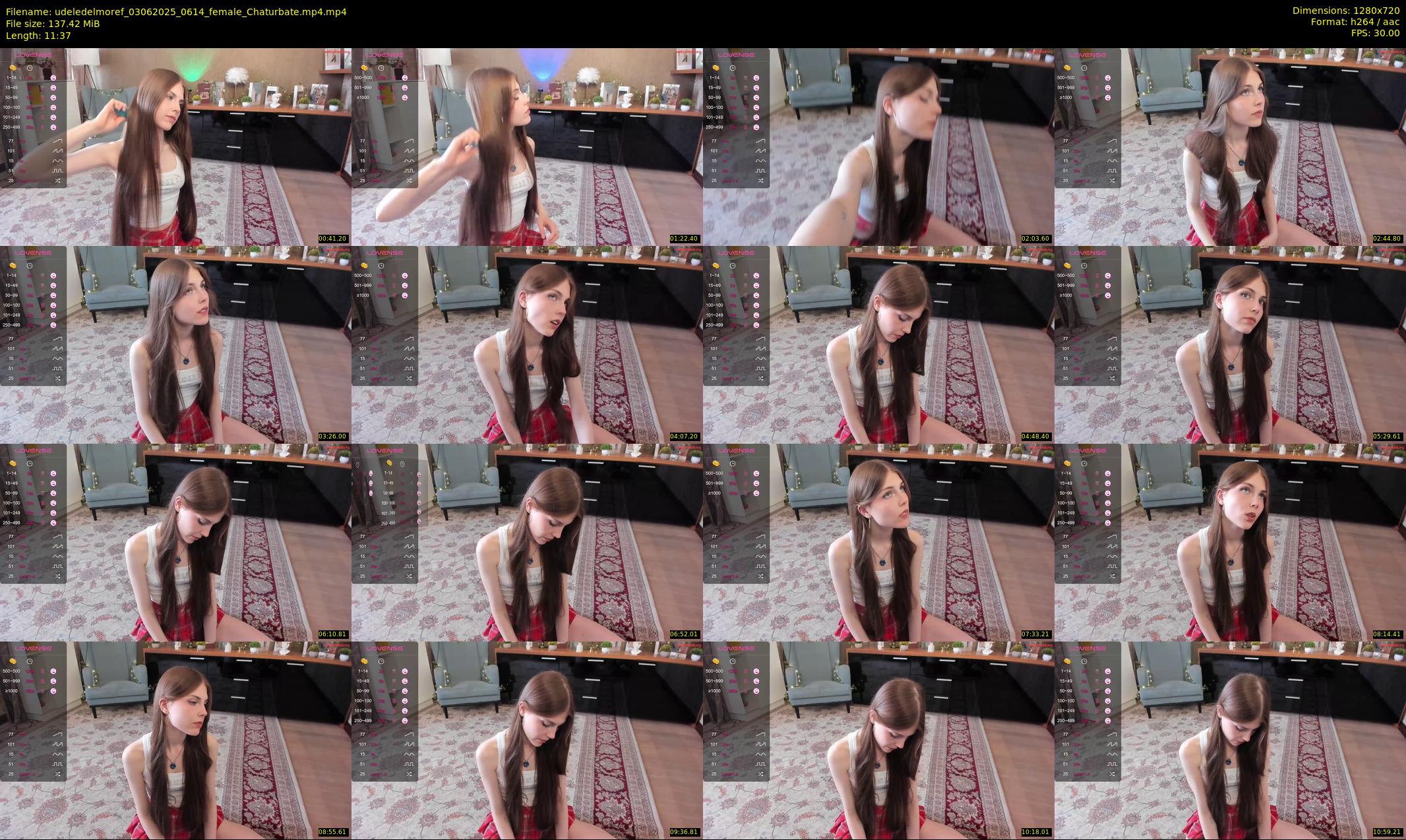 udeledelmoref — 12 minute Chaturbate female cam show recording, 720p, Jun 3, 2025