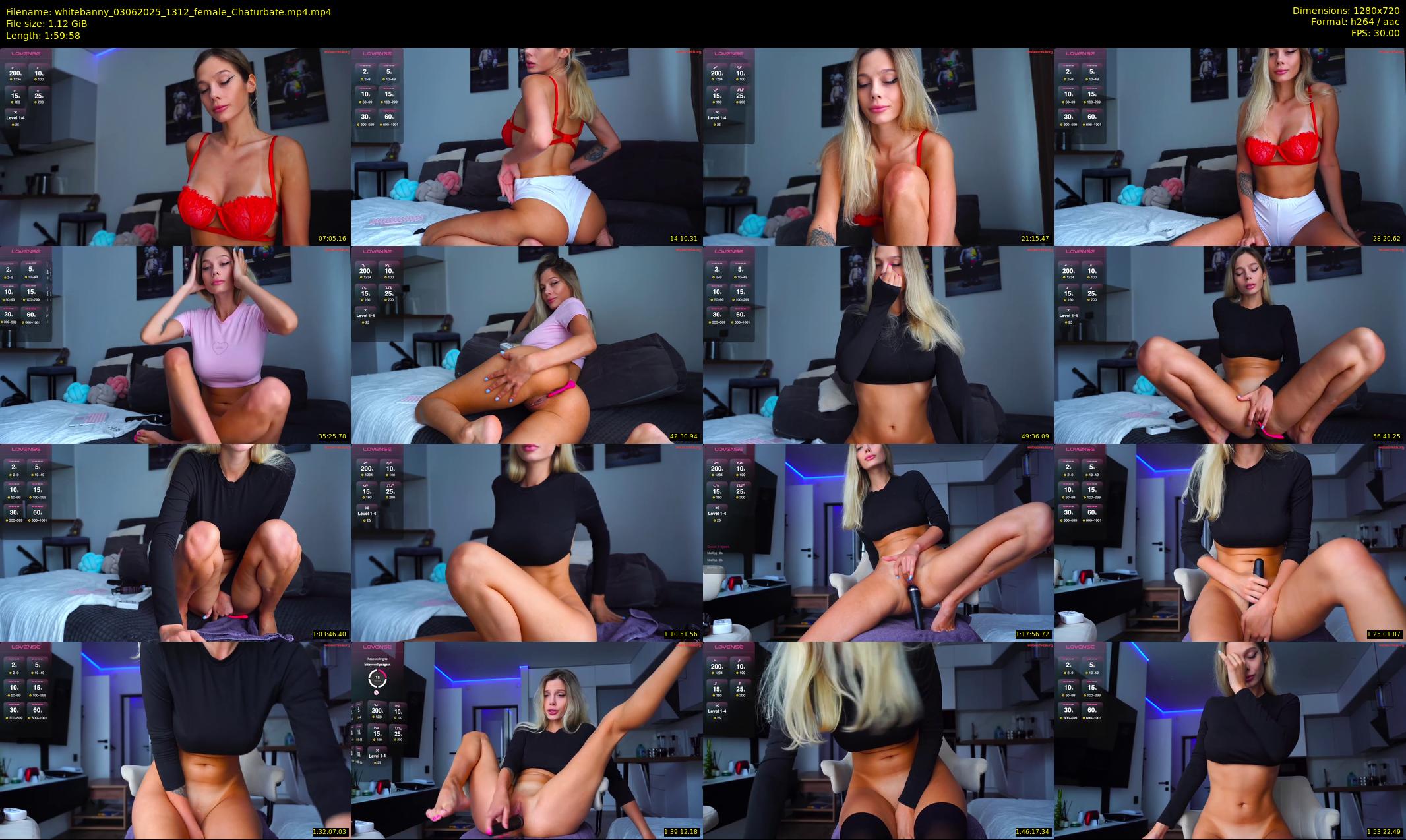 whitebanny — 120 minute Chaturbate couple cam show recording, 720p, Jun 3, 2025