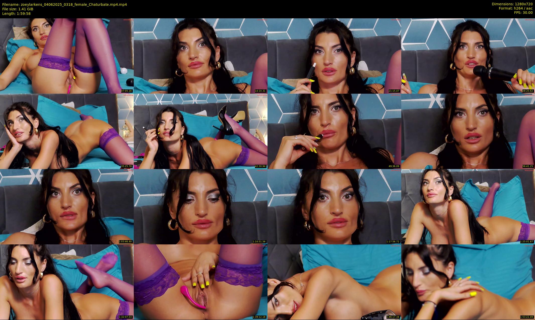 zoeylarkens — 120 minute Chaturbate female cam show recording, 720p, Jun 4, 2025