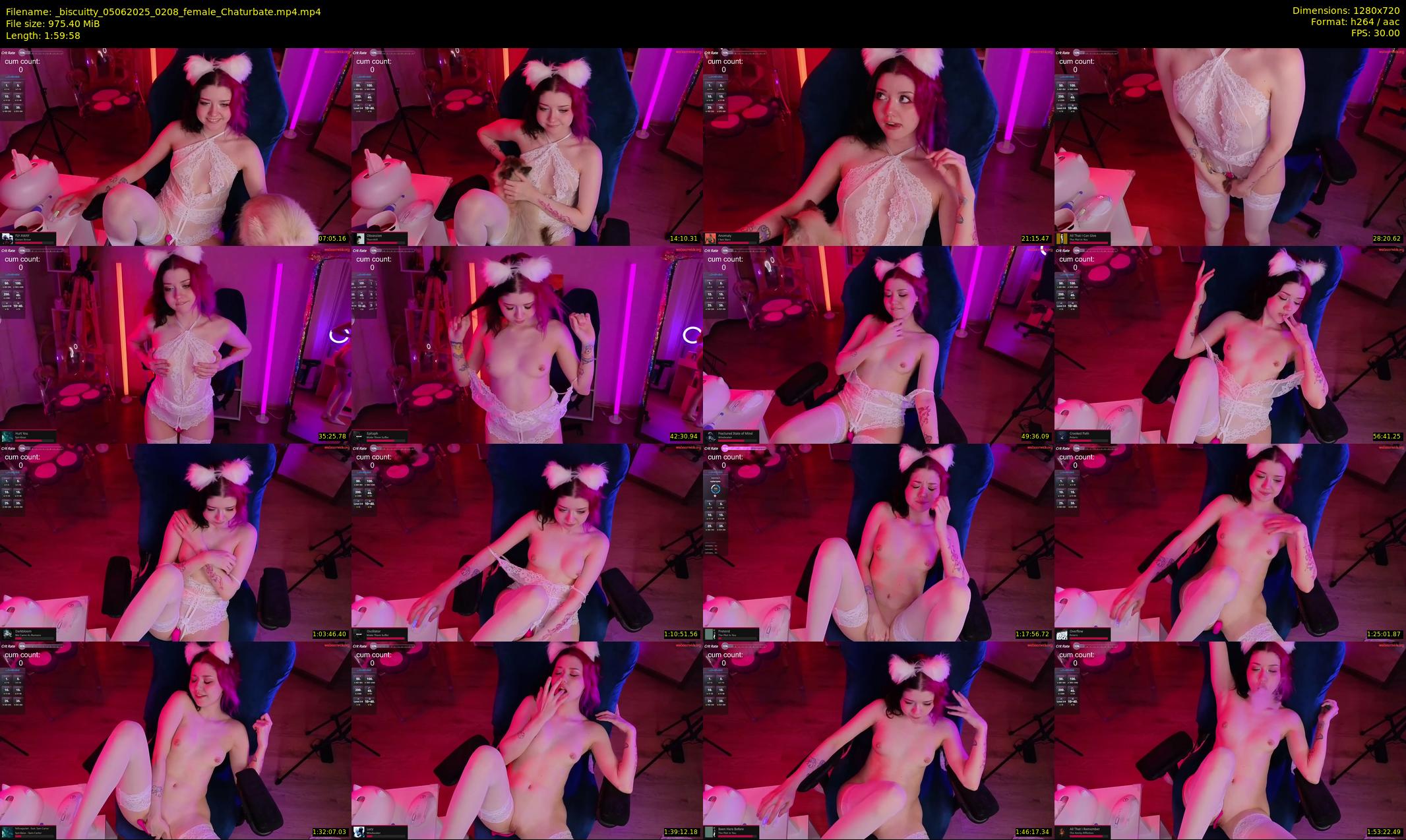 _biscuitty — 120 minute Chaturbate female cam show recording, 720p, Jun 5, 2025