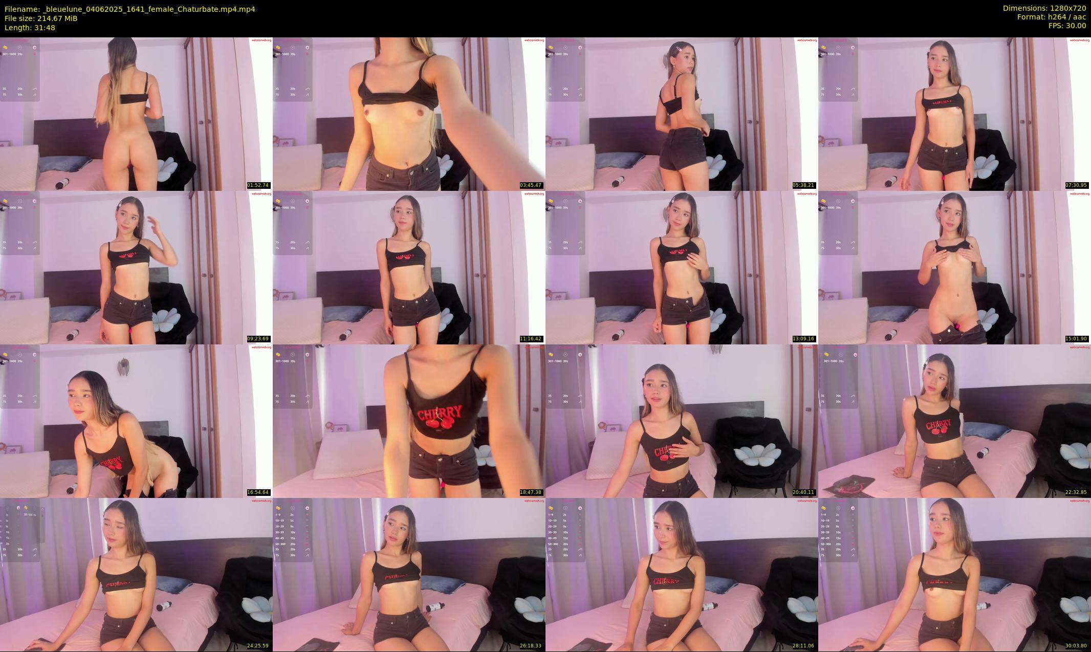 _bleuelune — 32 minute Chaturbate female cam show recording, 720p, Jun 4, 2025