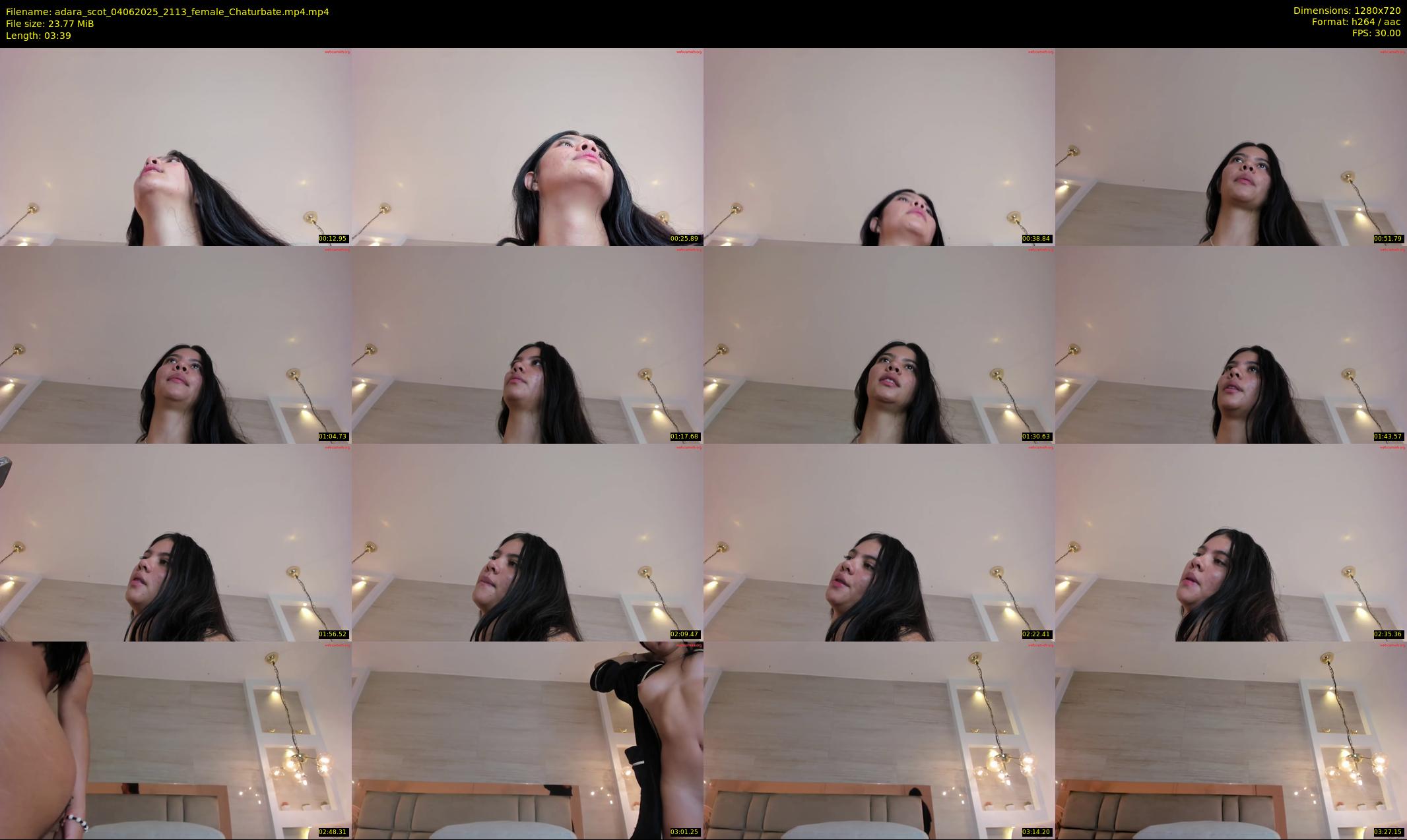 adara_scot — 4 minute Chaturbate female cam show recording, 720p, Jun 4, 2025