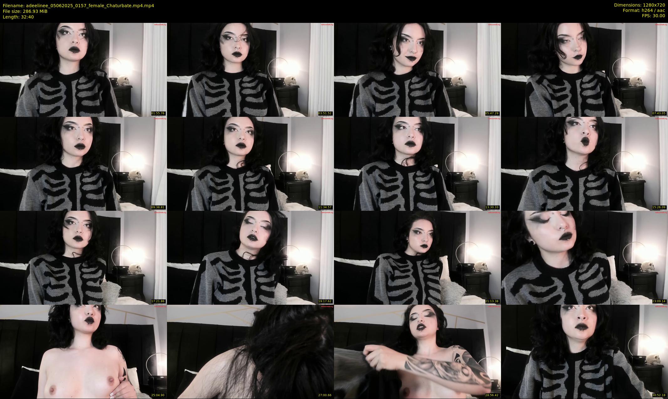 adeelinee — 33 minute Chaturbate female cam show recording, 720p, Jun 5, 2025