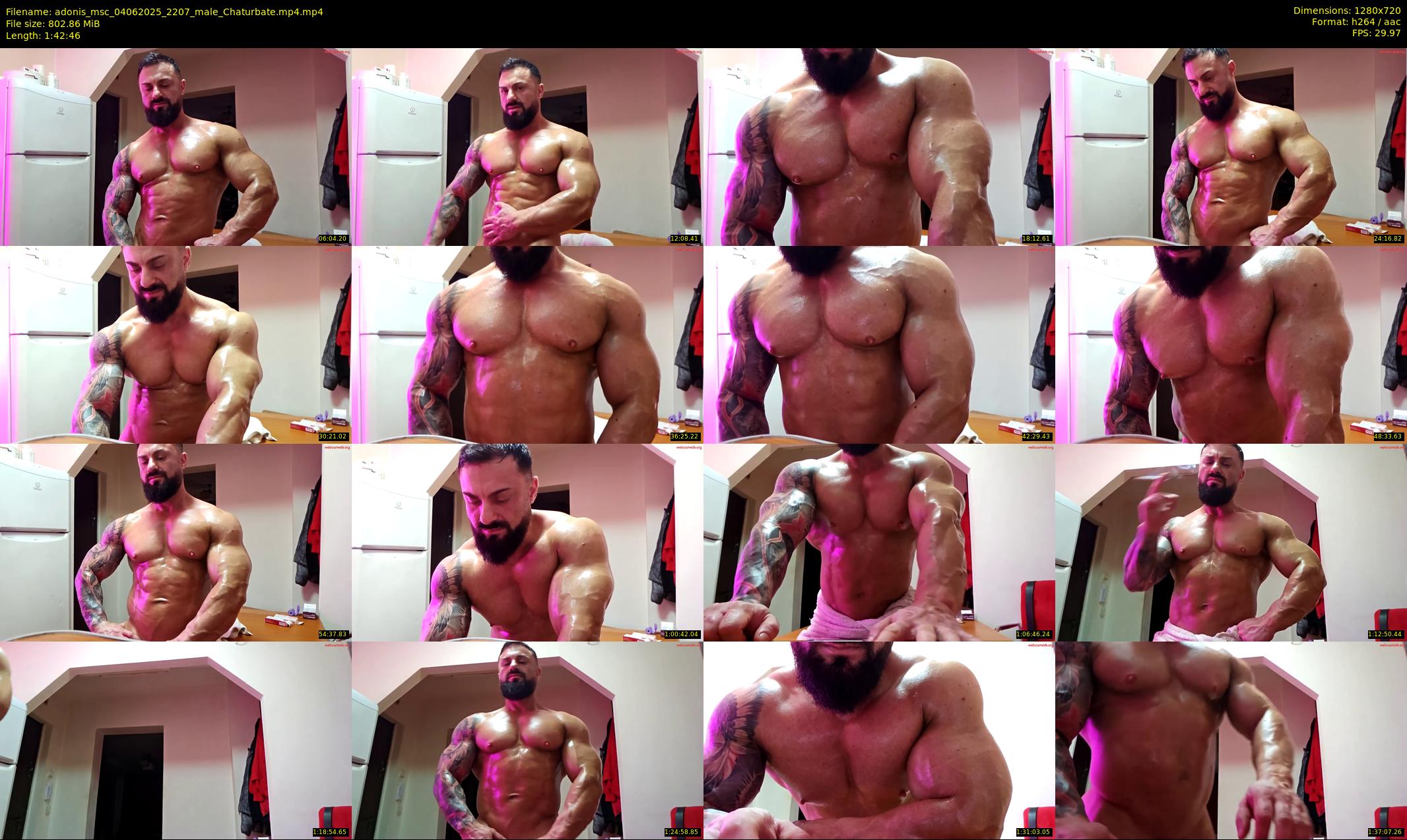 adonis_msc — 103 minute Chaturbate male cam show recording, 720p, Jun 4, 2025