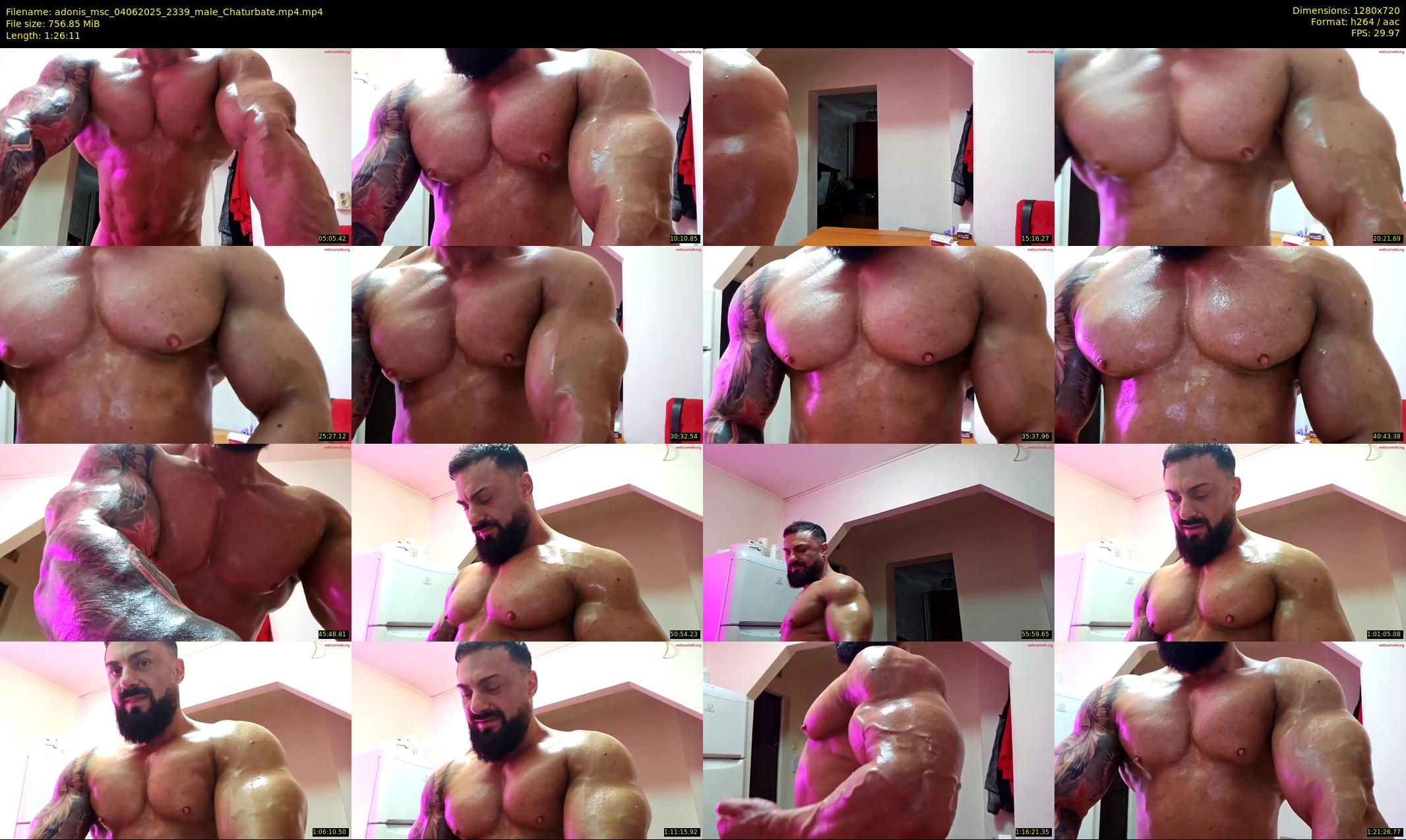 adonis_msc — 87 minute Chaturbate male cam show recording, 720p, Jun 4, 2025