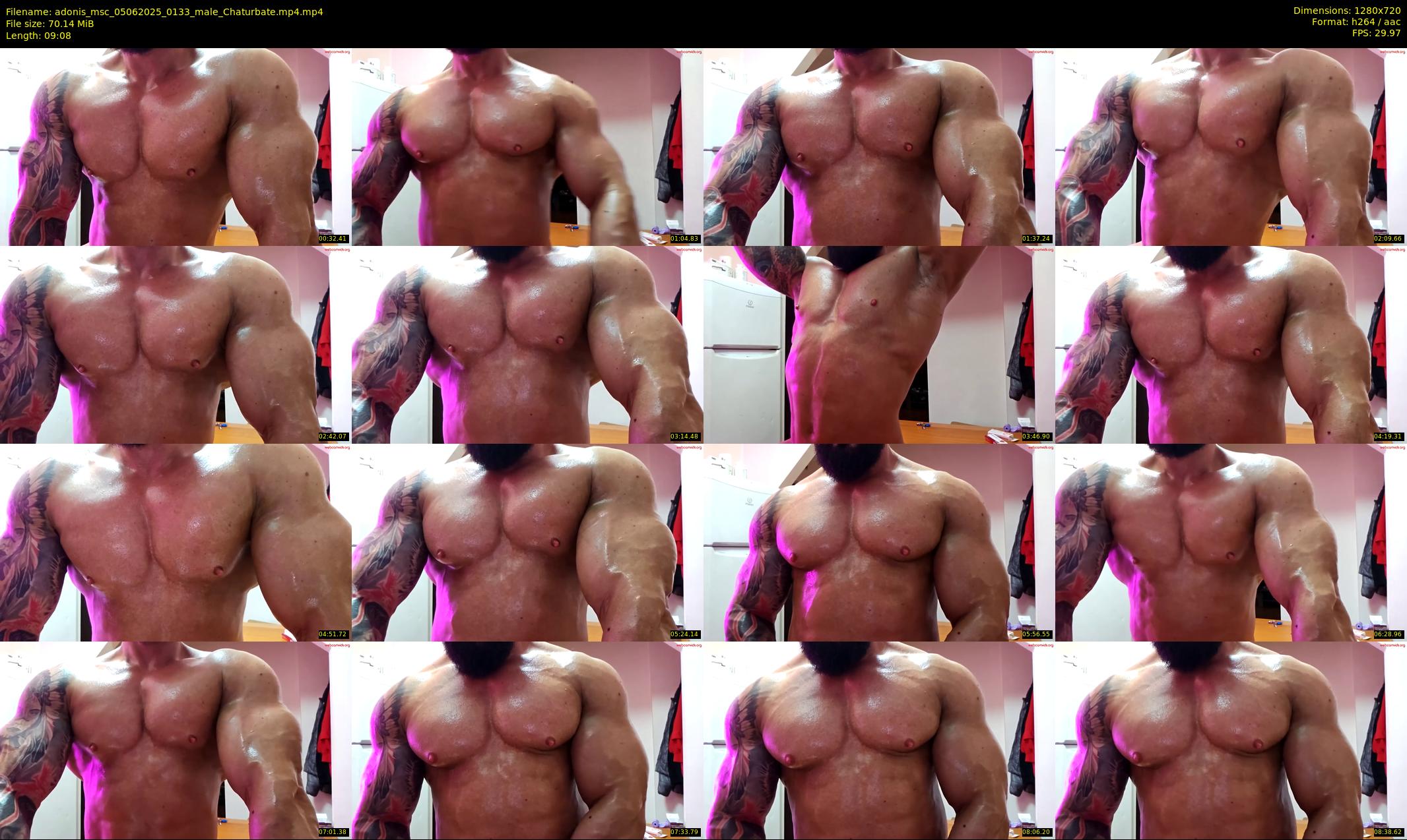 adonis_msc — 10 minute Chaturbate male cam show recording, 720p, Jun 5, 2025