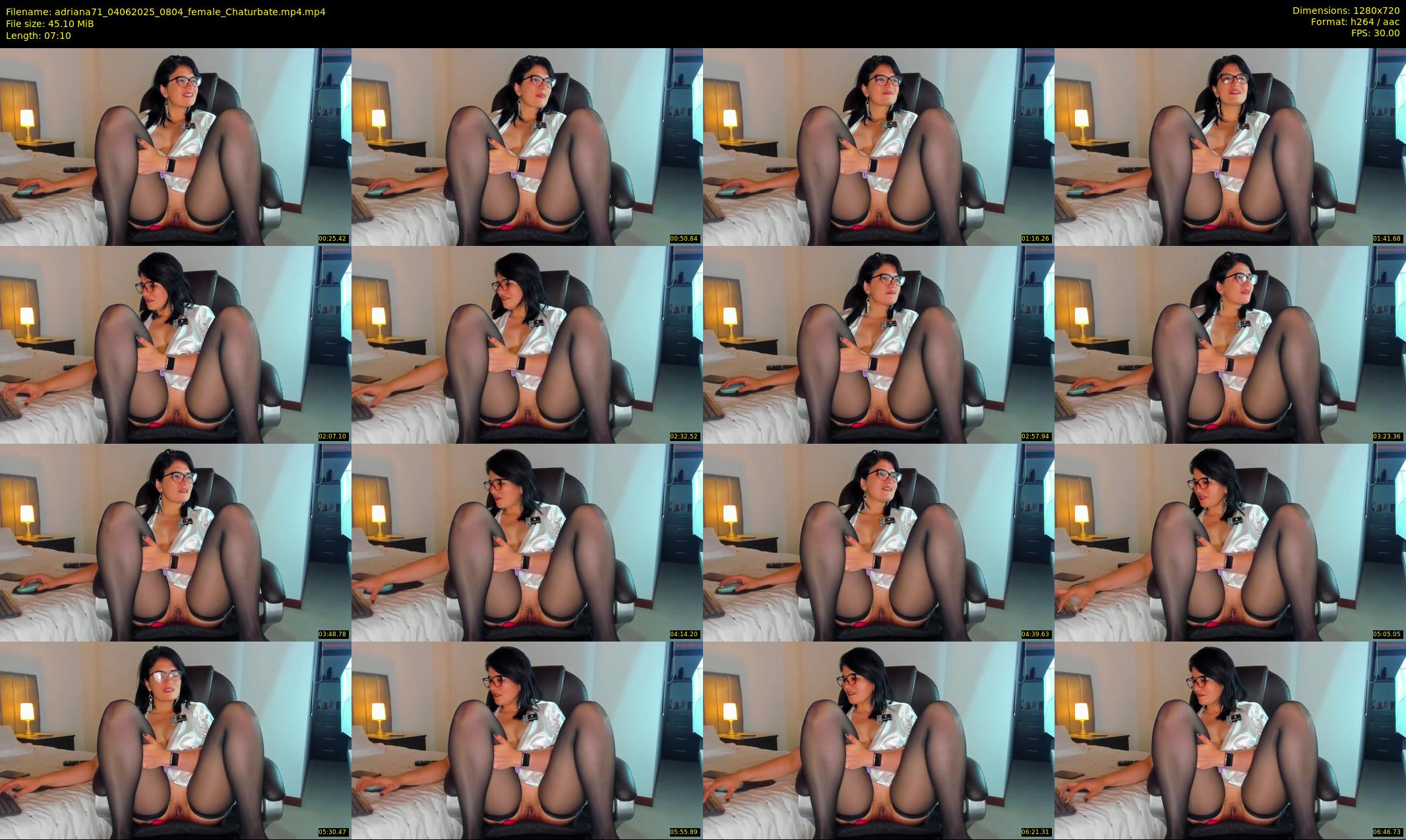 adriana71 — 8 minute Chaturbate couple cam show recording, 720p, Jun 4, 2025