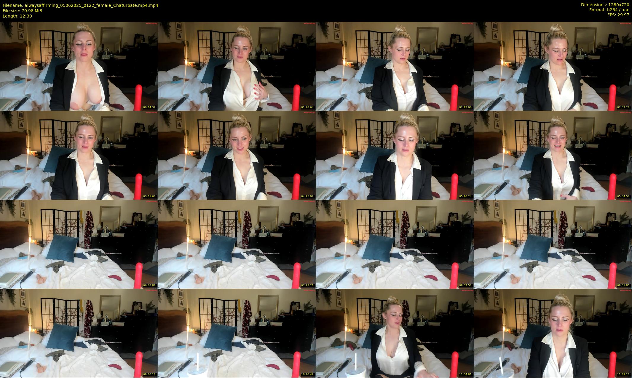 alwaysaffirming — 13 minute Chaturbate couple cam show recording, 720p, Jun 5, 2025