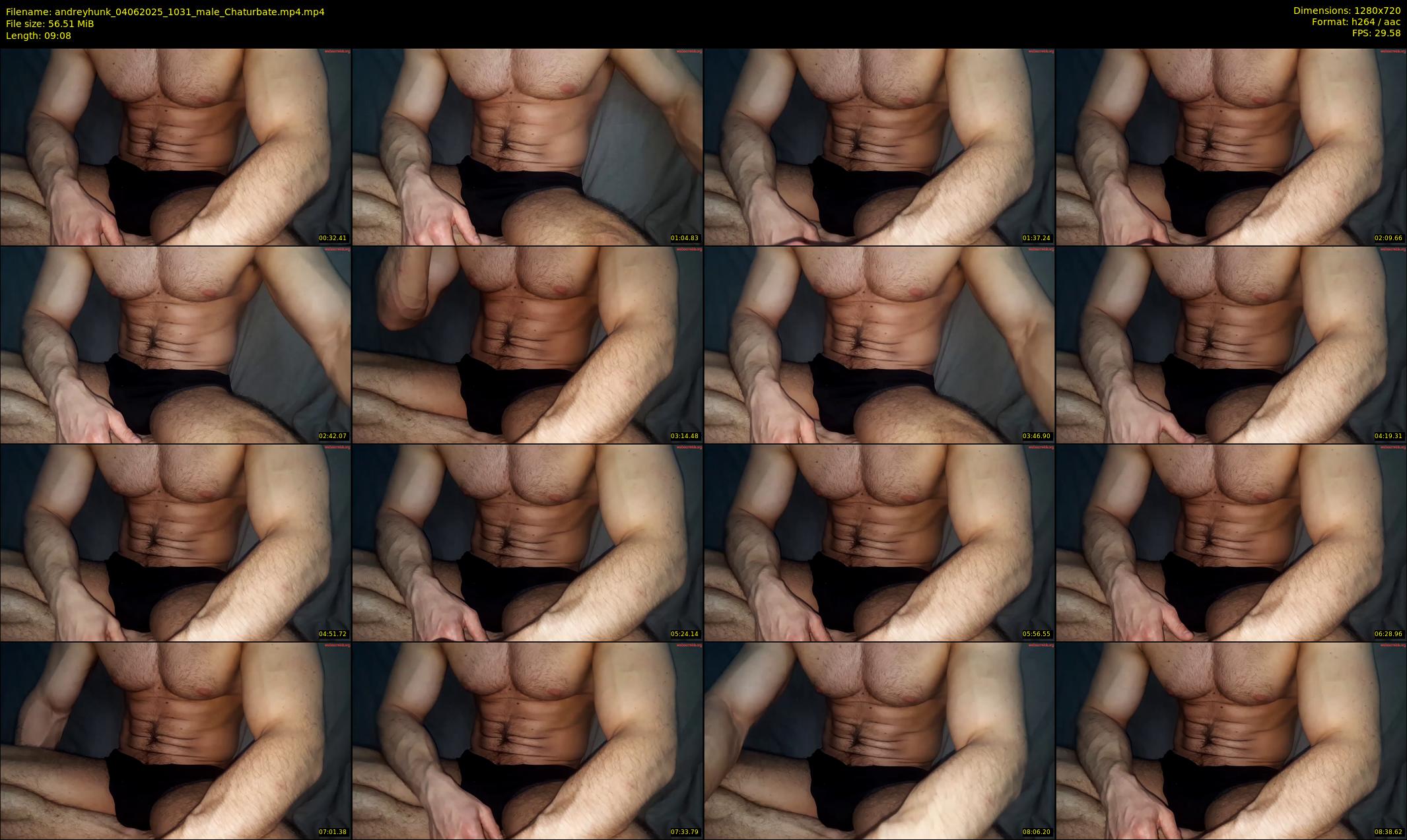 andreyhunk — 10 minute Chaturbate male cam show recording, 720p, Jun 4, 2025