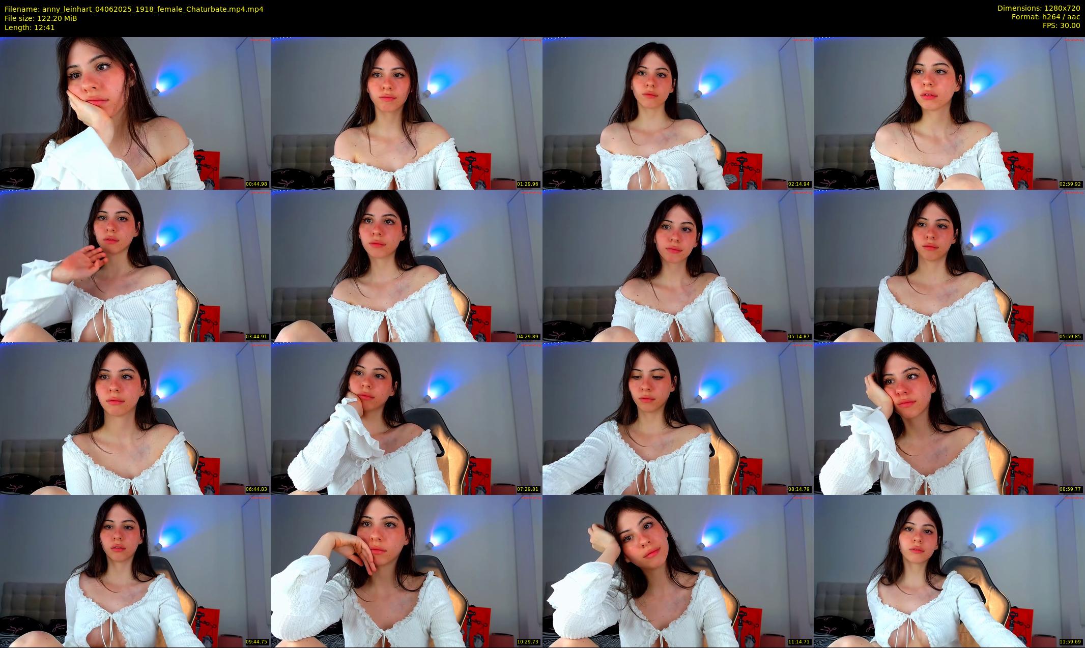 anny_leinhart — 13 minute Chaturbate female cam show recording, 720p, Jun 4, 2025