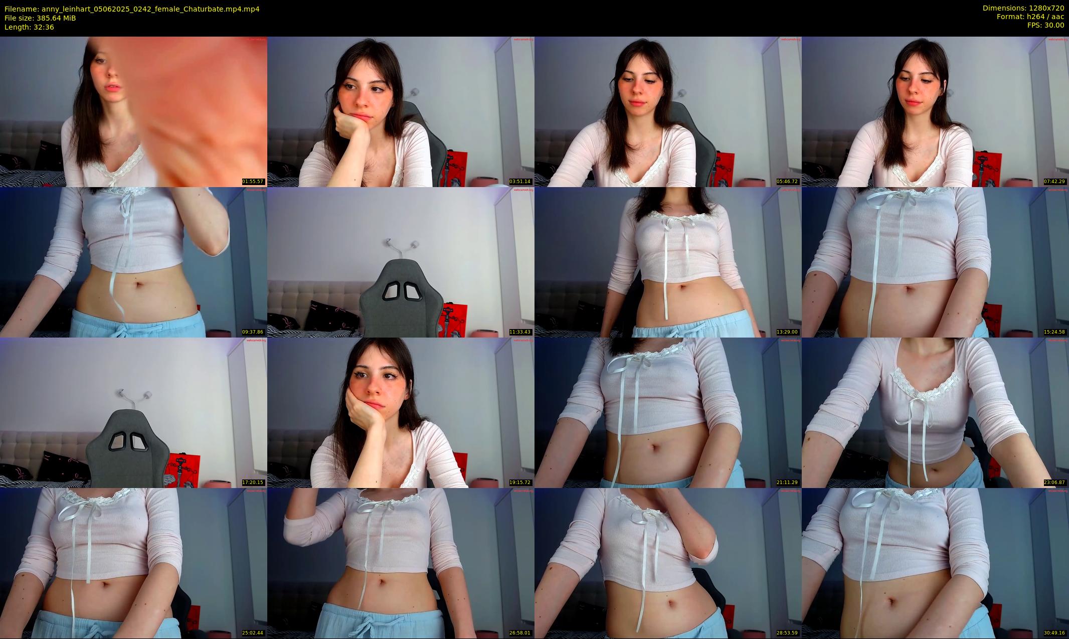 anny_leinhart — 33 minute Chaturbate female cam show recording, 720p, Jun 5, 2025