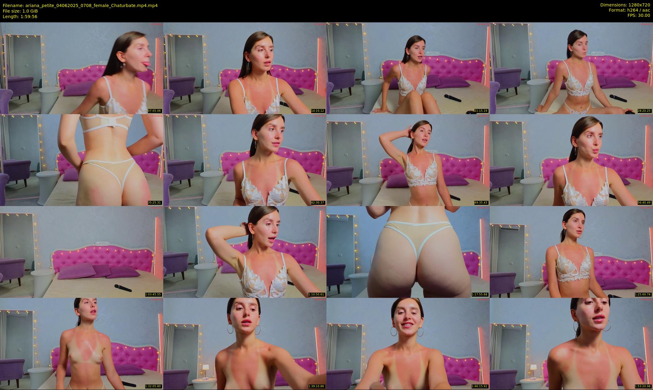 ariana_petite — 120 minute Chaturbate female cam show recording, 720p, Jun 4, 2025