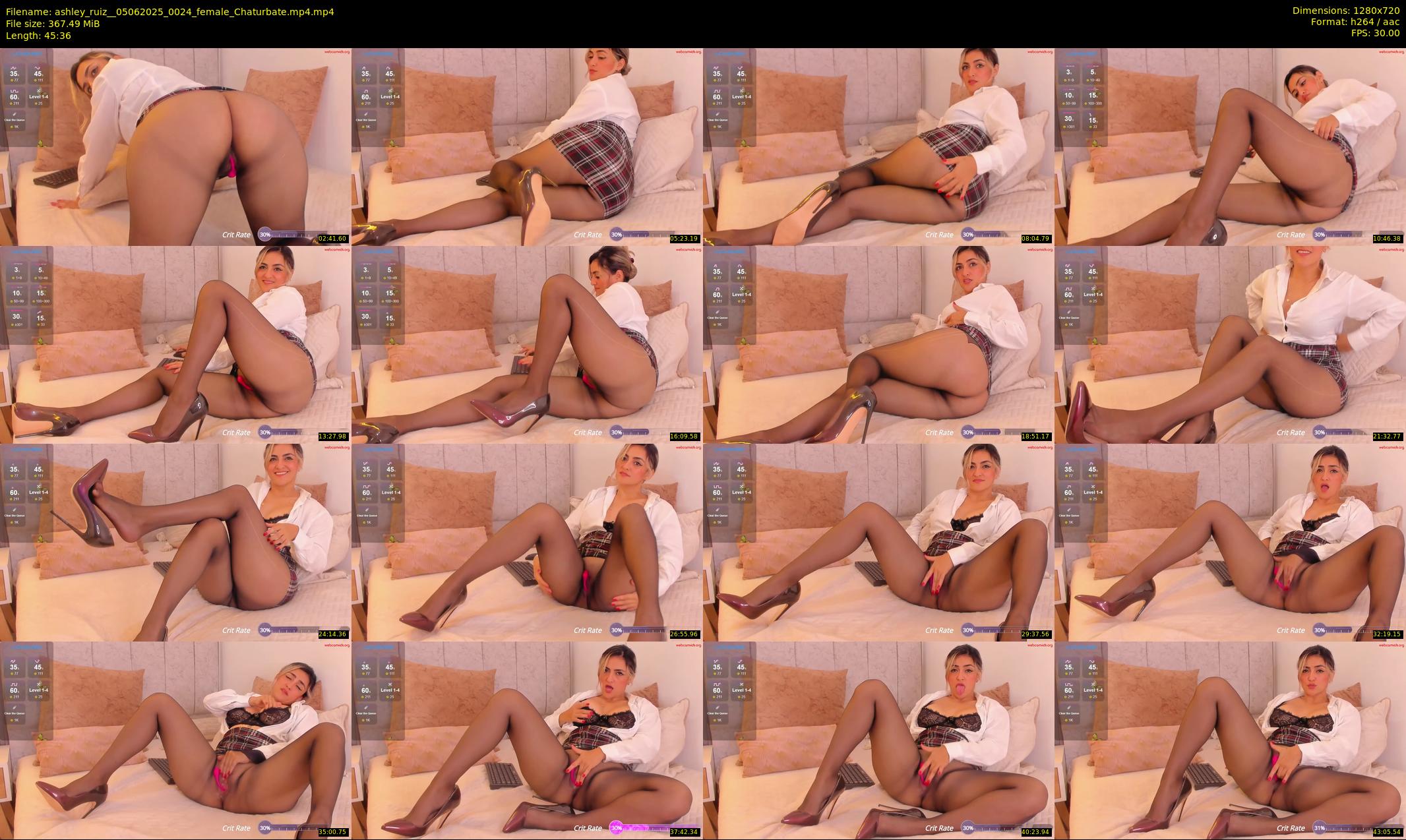 ashley_ruiz_ — 46 minute Chaturbate female cam show recording, 720p, Jun 5, 2025