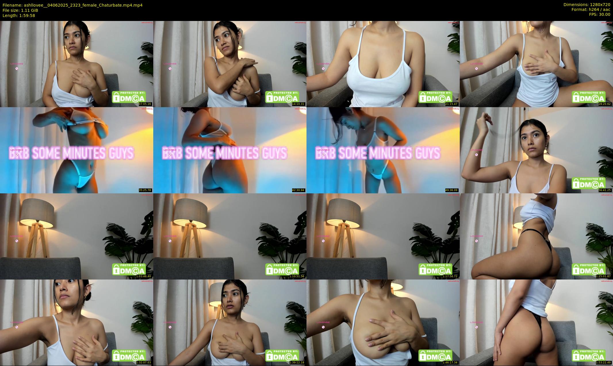 ashllovee_ — 120 minute Chaturbate female cam show recording, 720p, Jun 4, 2025