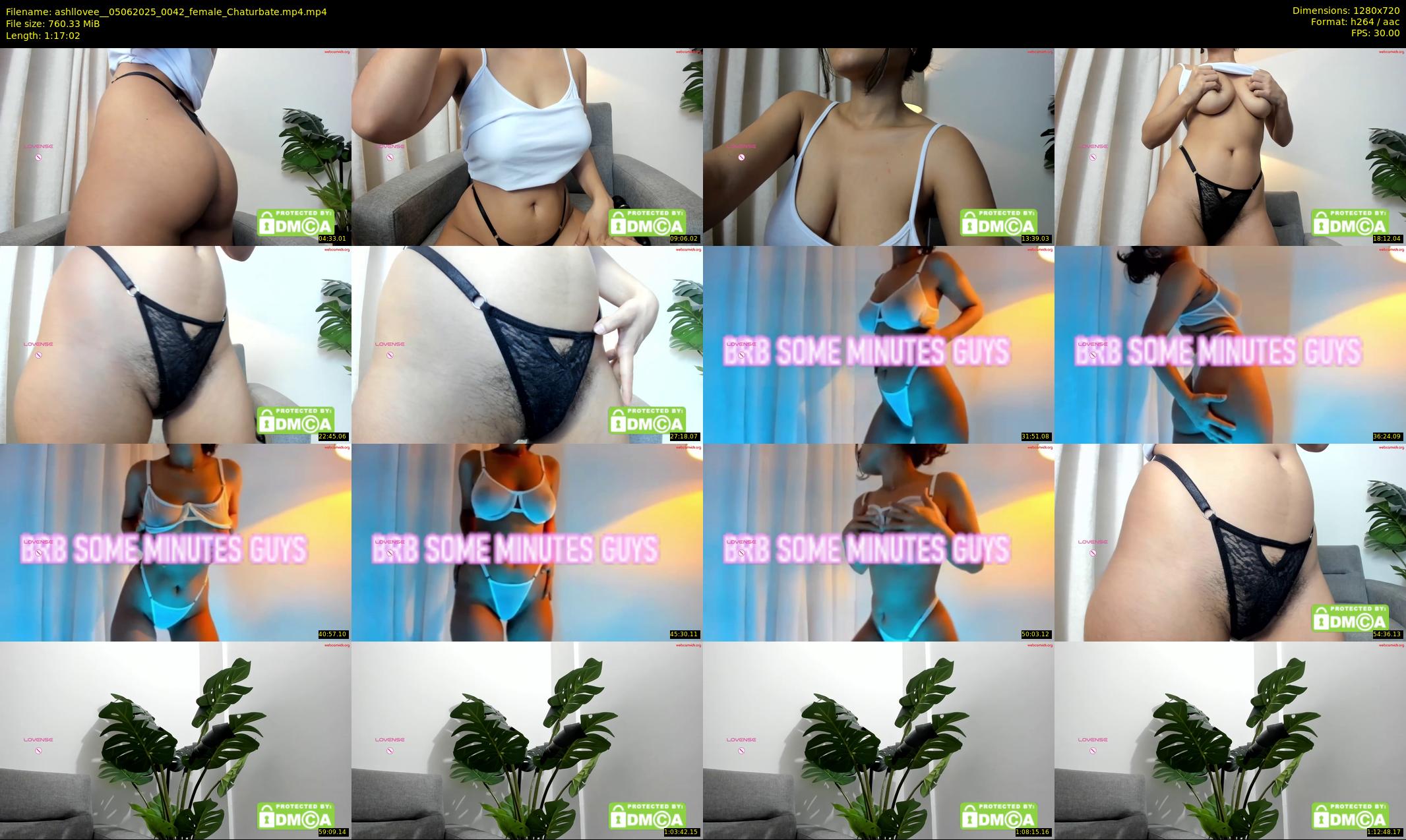 ashllovee_ — 78 minute Chaturbate female cam show recording, 720p, Jun 5, 2025